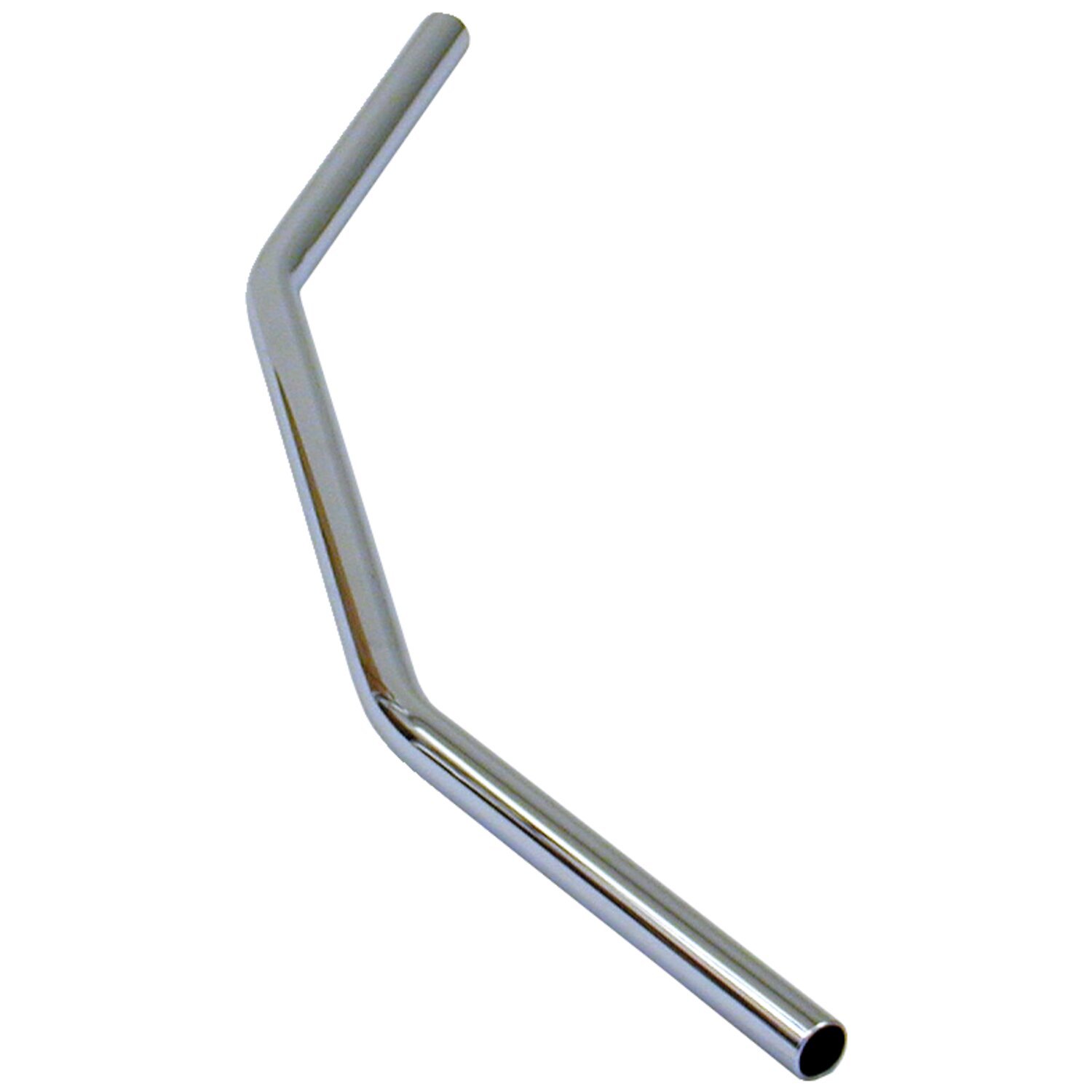 TRW 1" Dragbar medium long handlebar chrome ABE, Silver