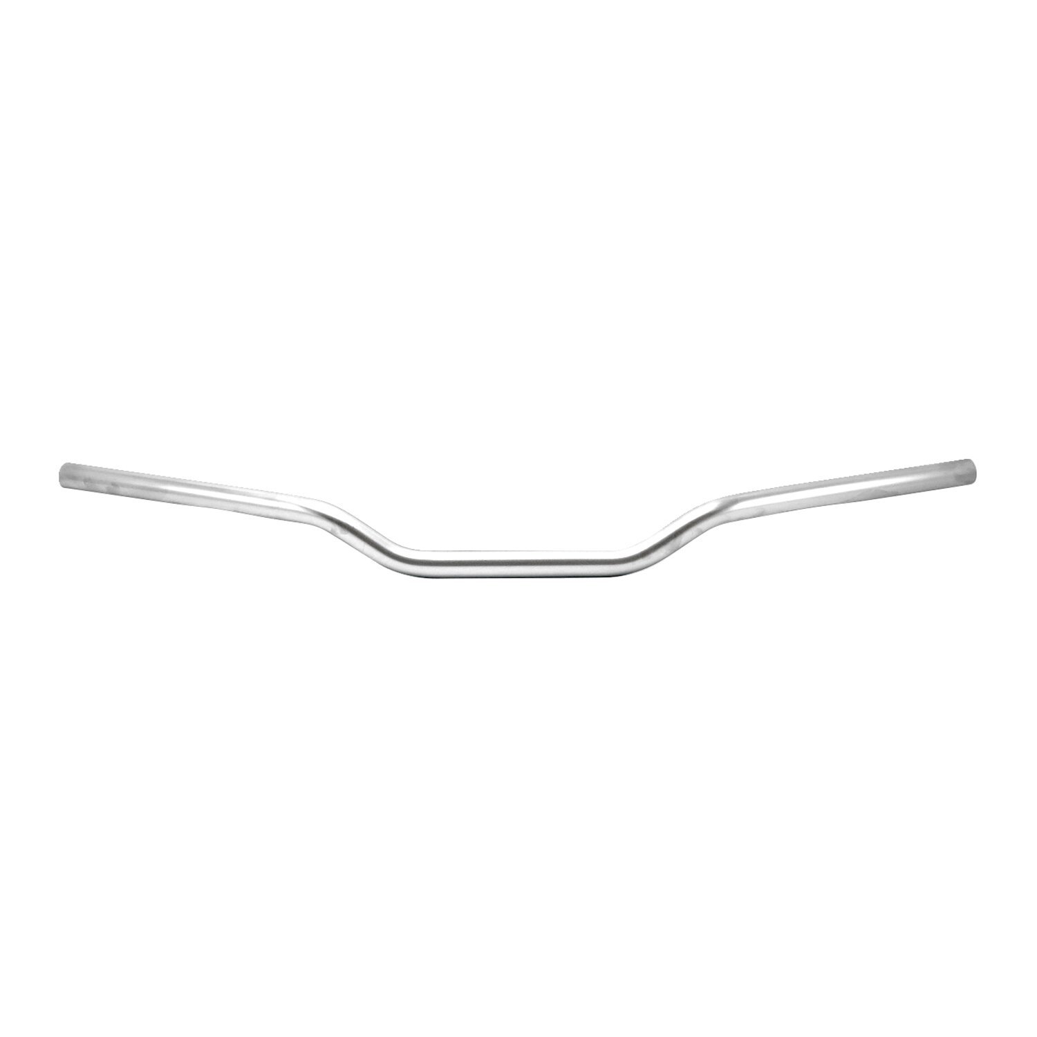 TRW, 1" Streetfighter handlebar alu-look 2.75" rise ABE, Black, Satin