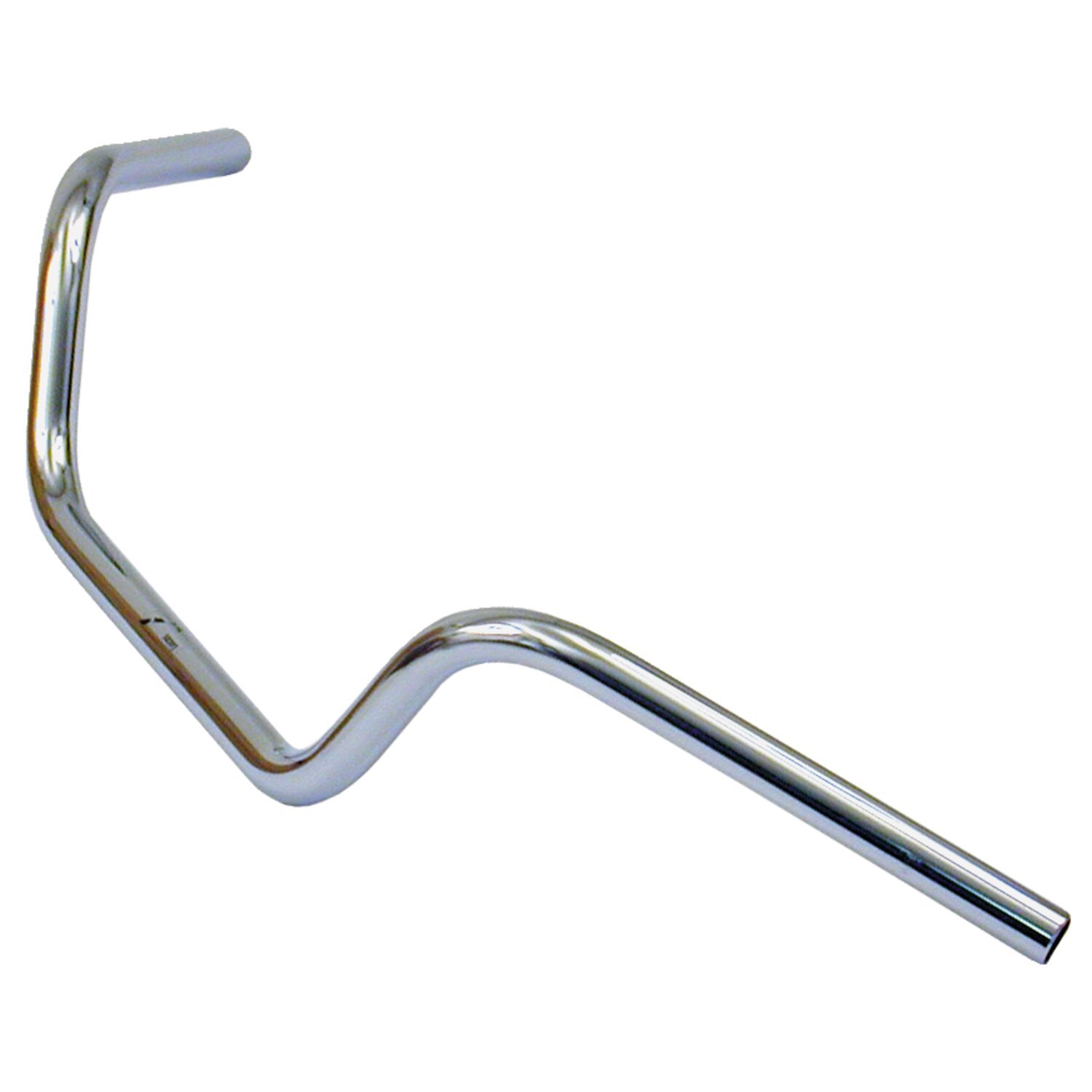 TRW, 1" Mystic High handlebar chrome 5.5" rise ABE, Silver