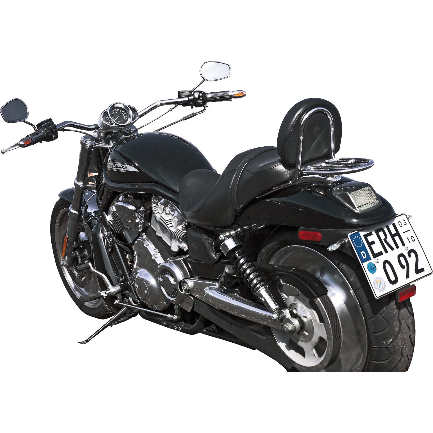 TRW, 1" Roadstar Wide handlebar chrome 3" rise ABE, Silver