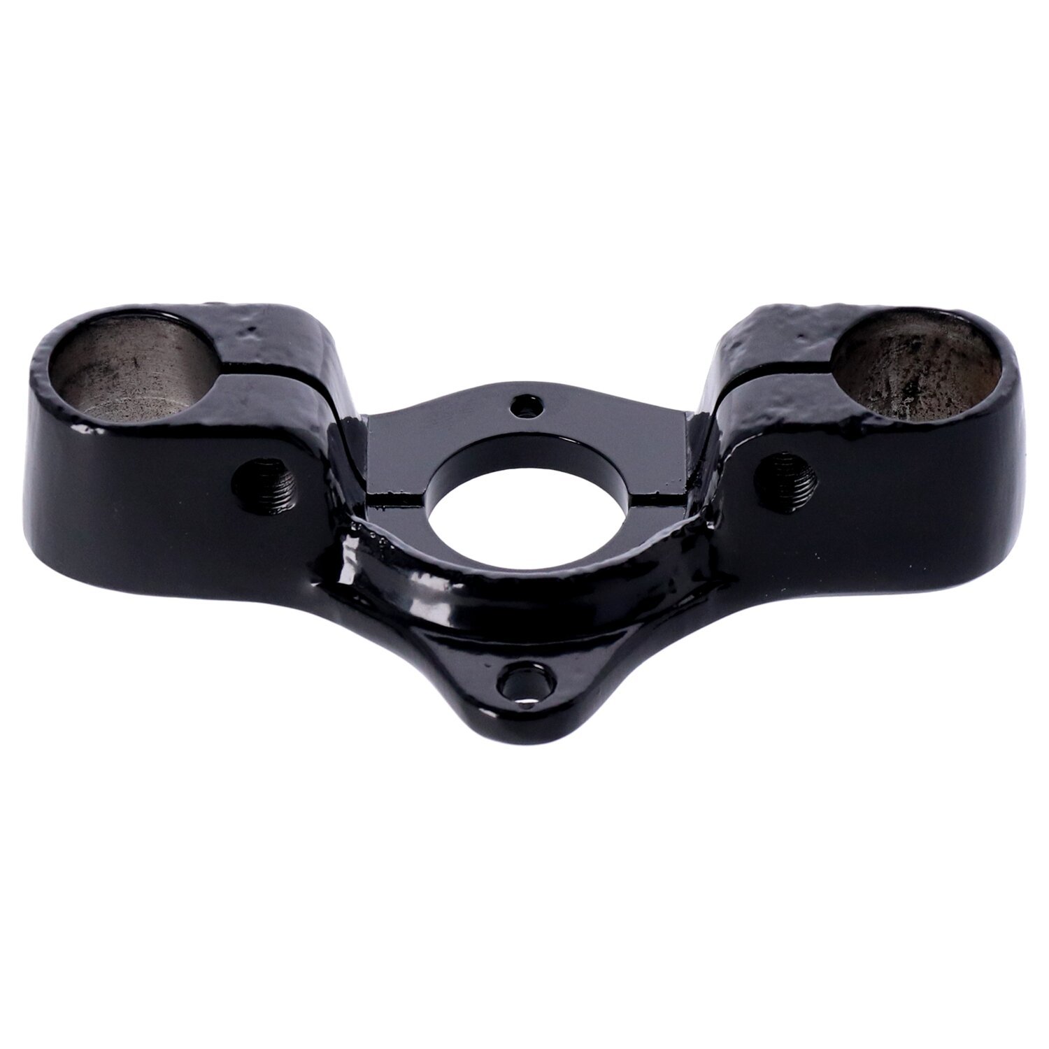 Handlebar center part, for late style risers, Black
