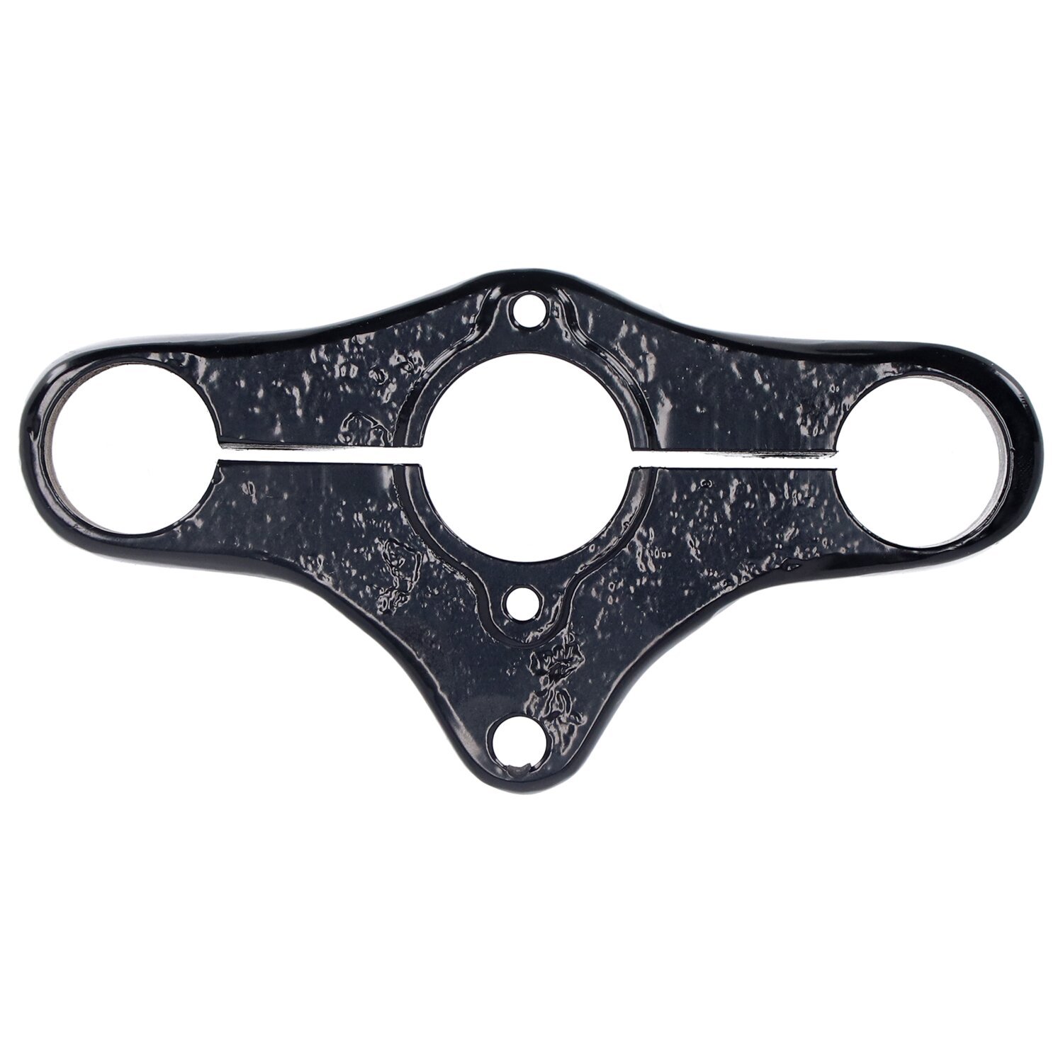 Handlebar center part, for late style risers, Black