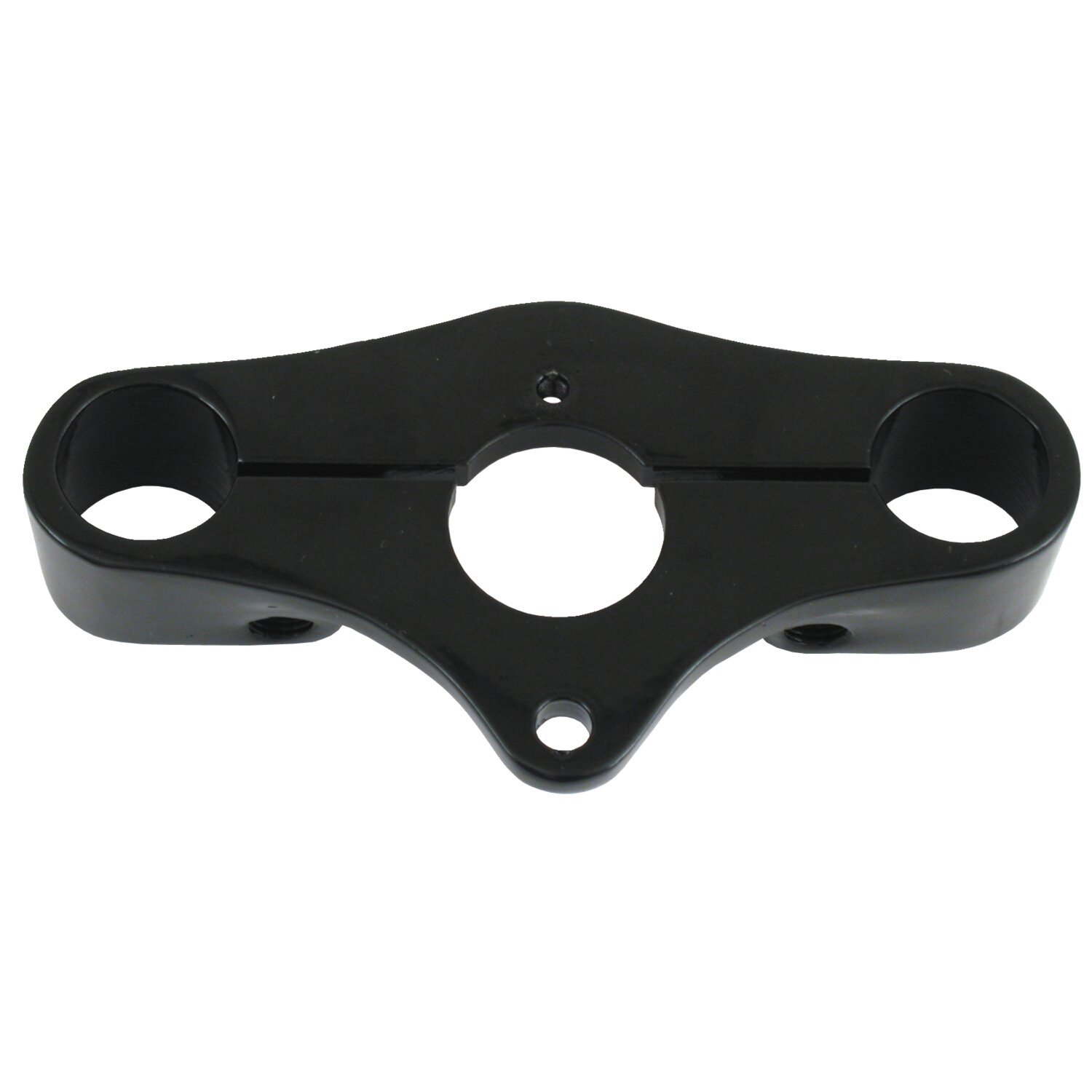 Handlebar center part, for late style risers, Black