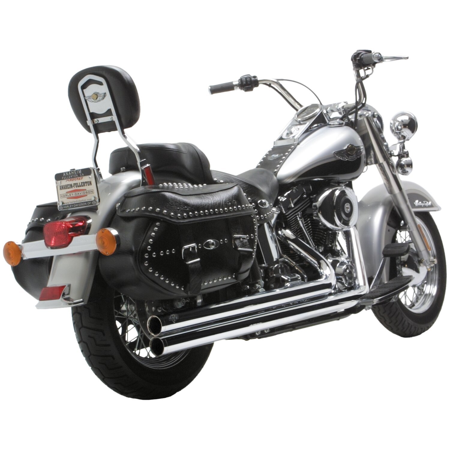 Vance & Hines, 2 1/2" big shots long, Chrome