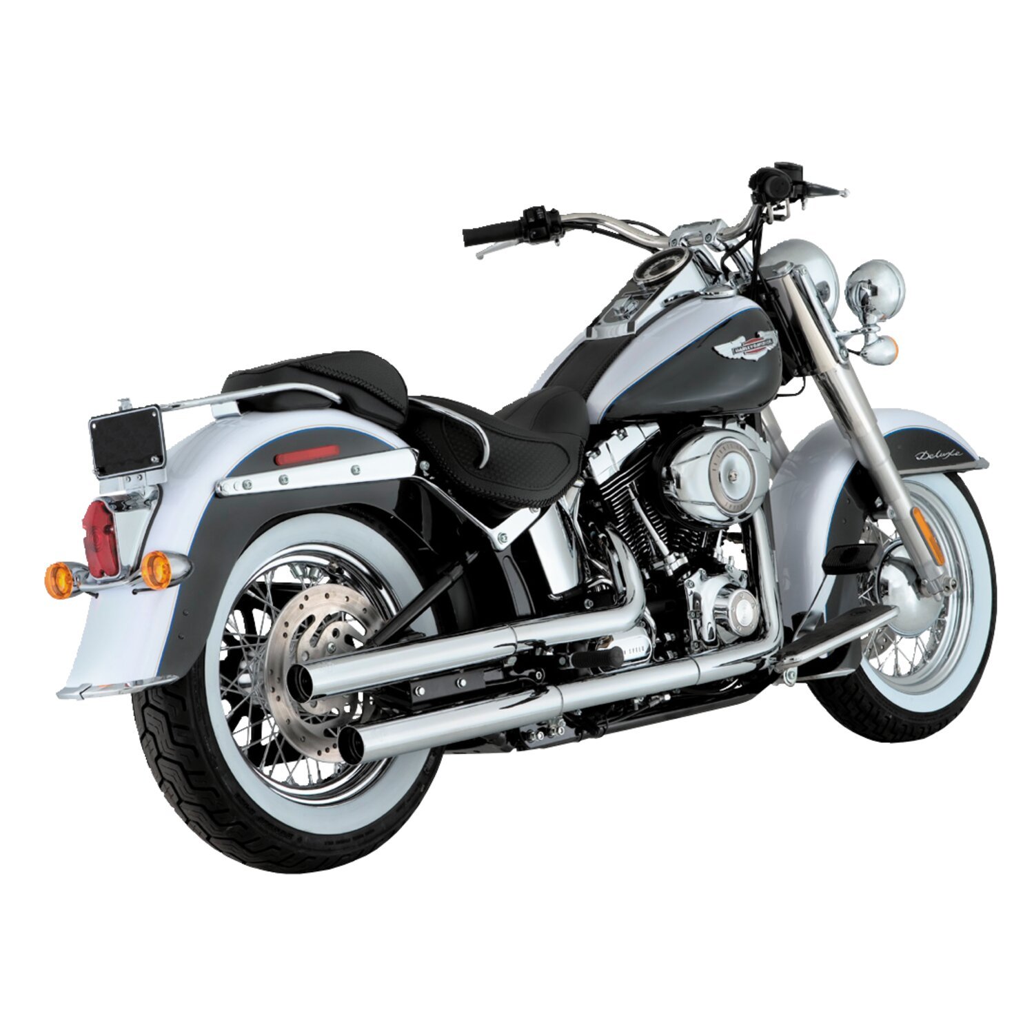 Vance & Hines, 2-1/2" Straightshots slip-on mufflers