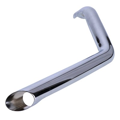 Chrome. Replacement for 981478 Sportster 2-1/2" ShortShots Staggered.