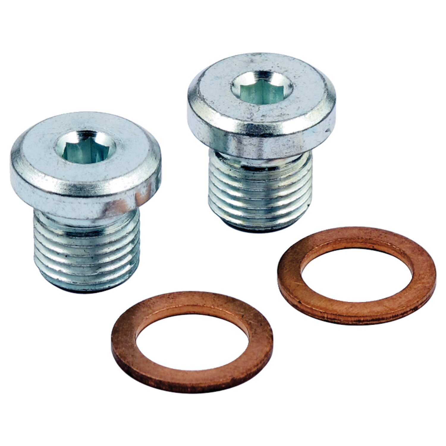 Vance & Hines, 12mm O2 sensor plug set. zinc