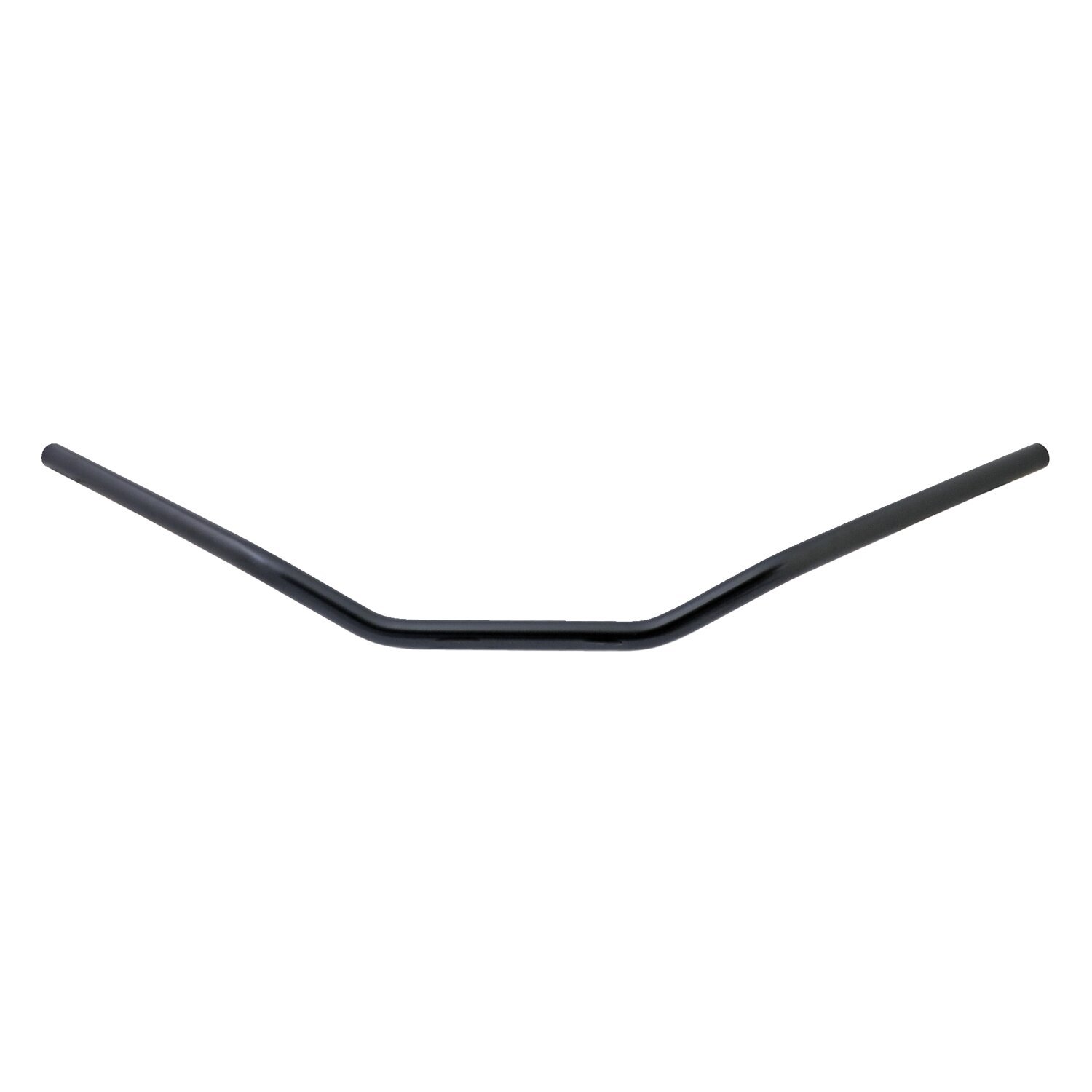 TRW, 1" Roadstar Medium Wide handlebar black 3" rise ABE, Powder Coated