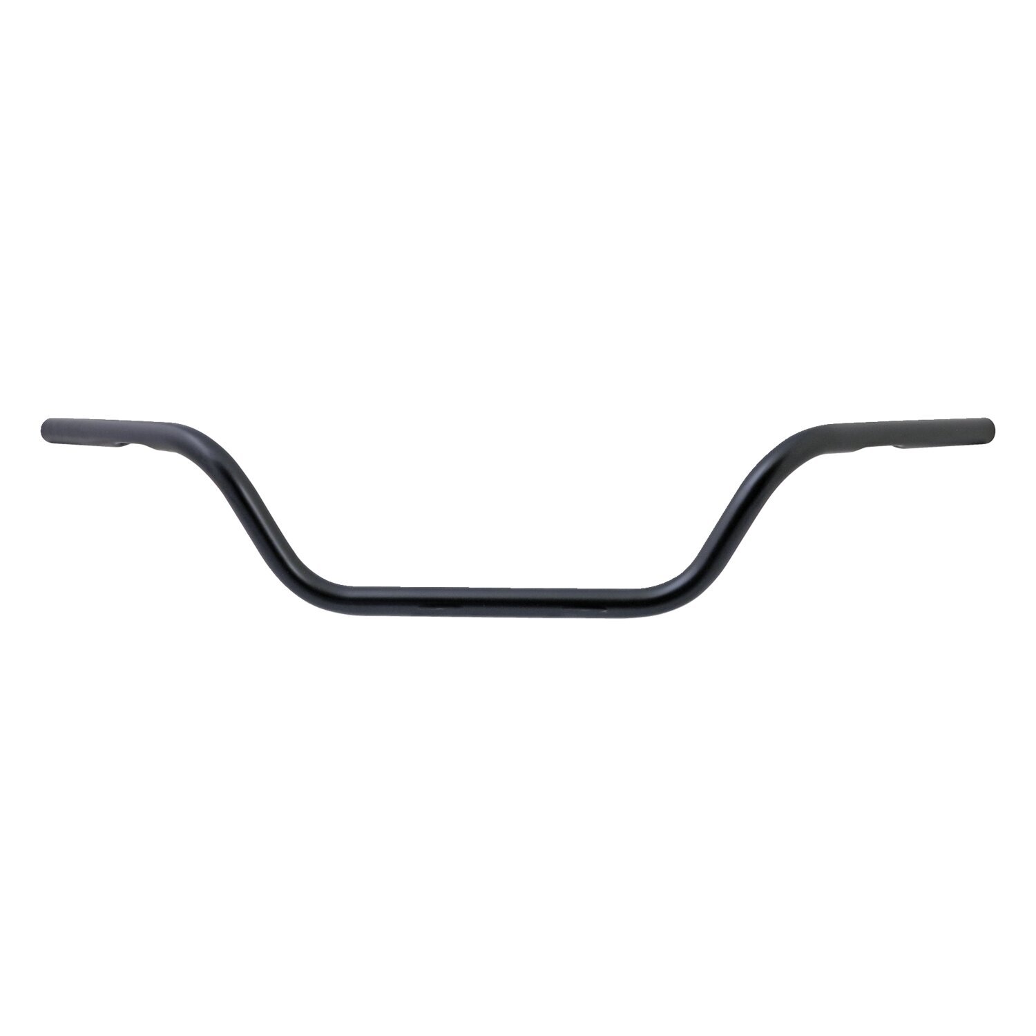TRW, 1" Mystic High handlebar black 5.5" rise ABE, Powder Coated