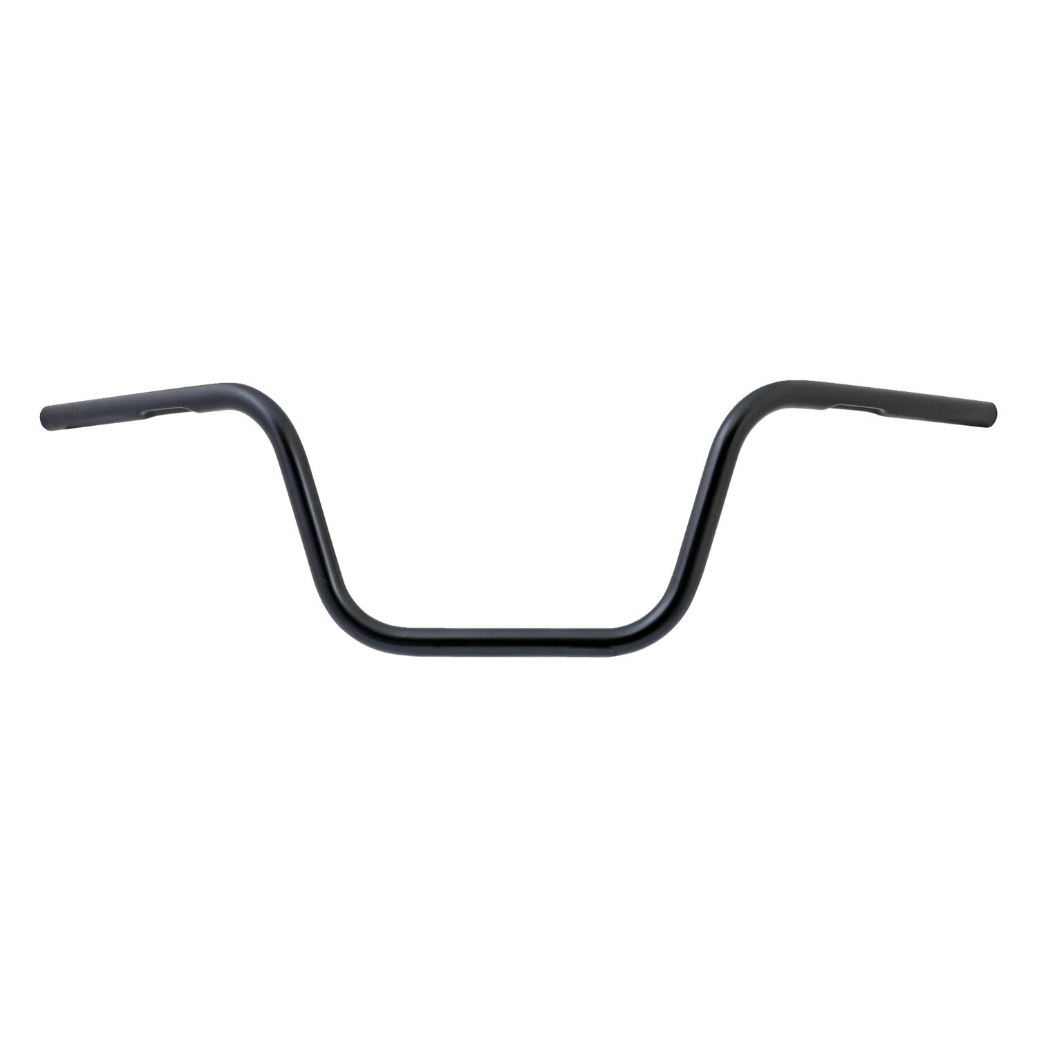 TRW, 1" Apehanger handlebar. Black 10" rise ABE, Powder Coated