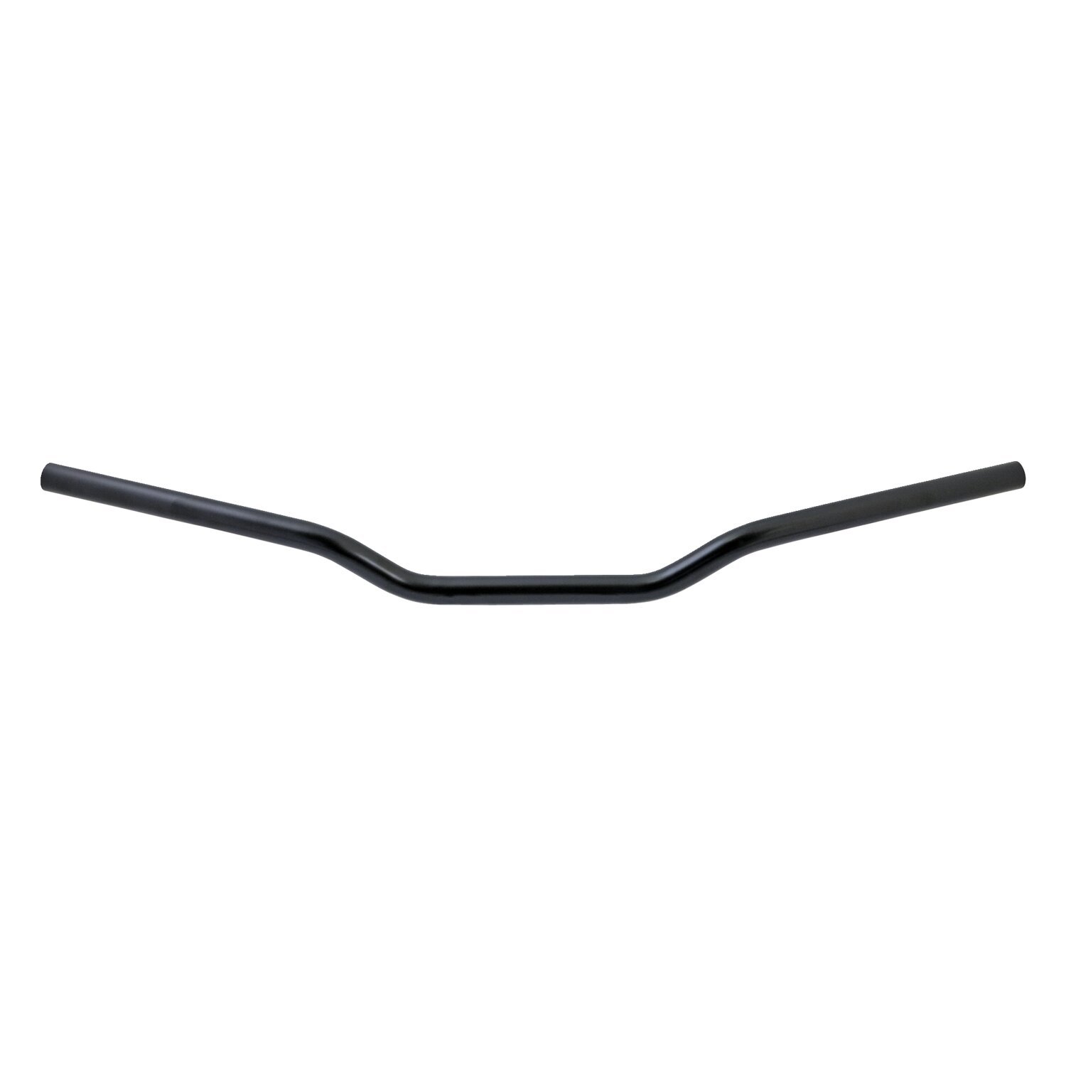 TRW 1" Streetfighter handlebar black 2.75" rise ABE, Powder Coated