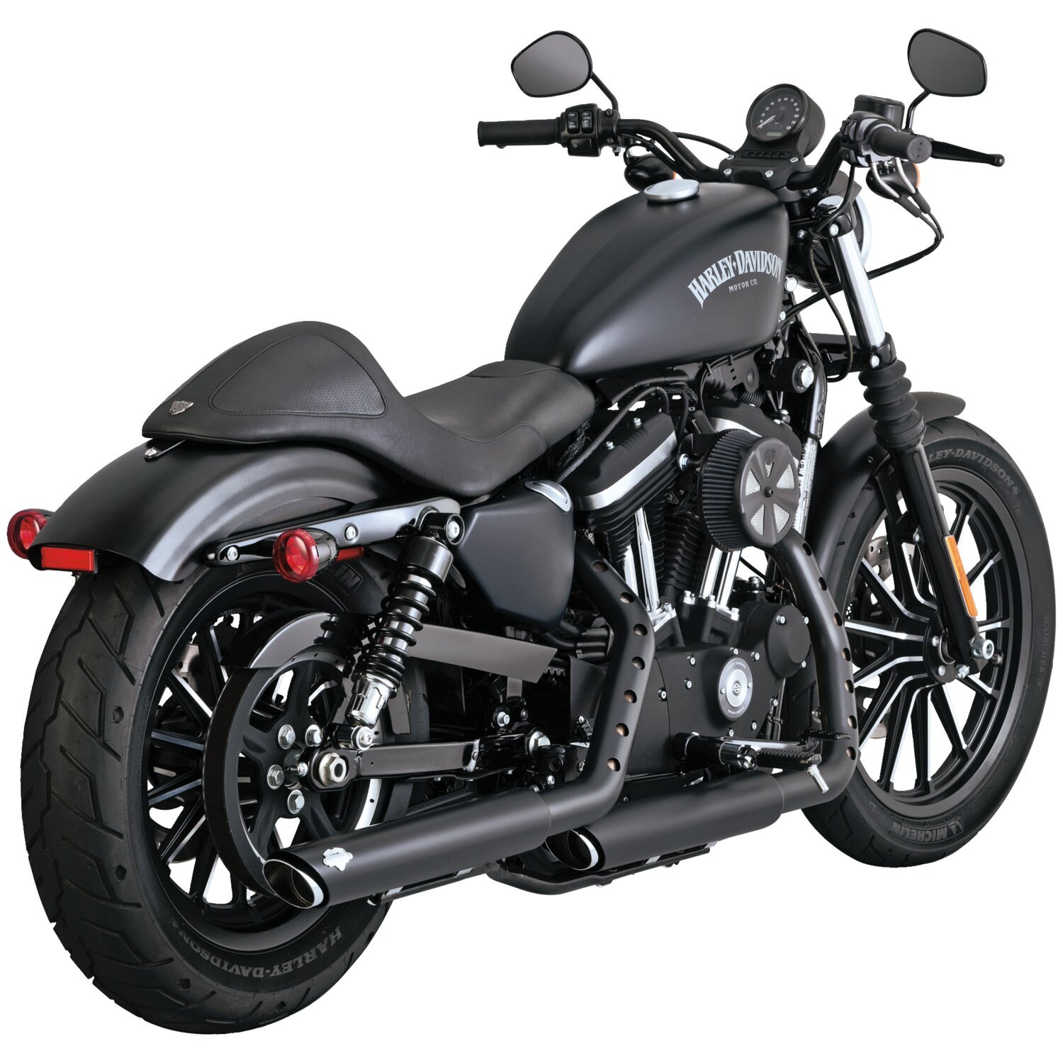 Vance & Hines, Twin Slash 3" slip-on mufflers