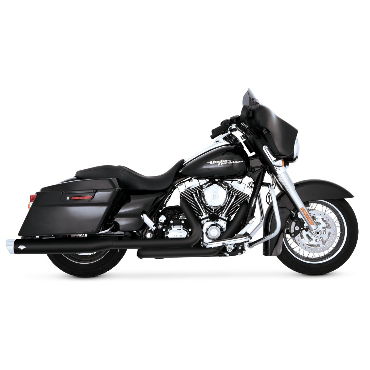 Vance & Hines, Dresser duals crossover head pipes