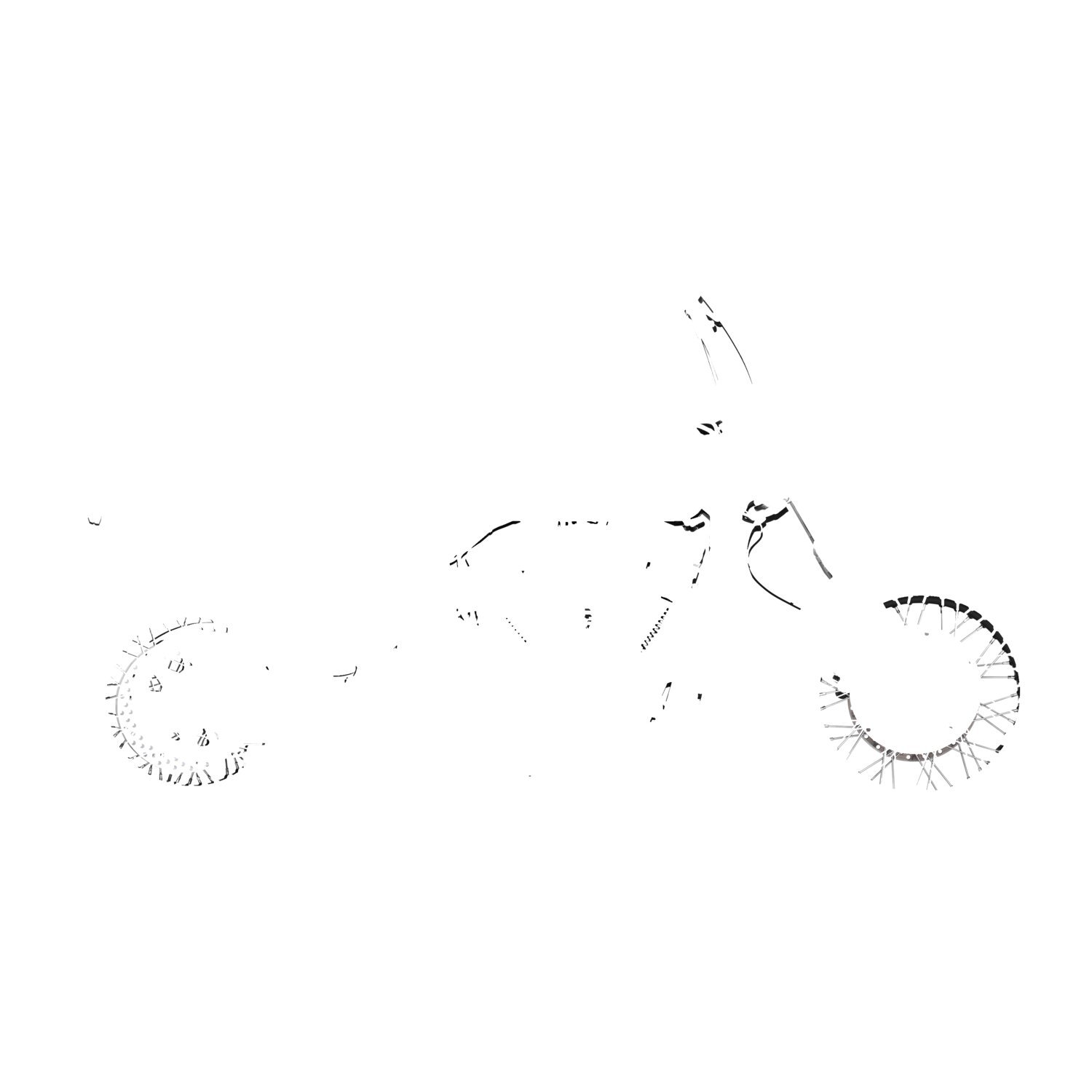 Vance & Hines, 2 1/2" big shots staggered, Black, Matte