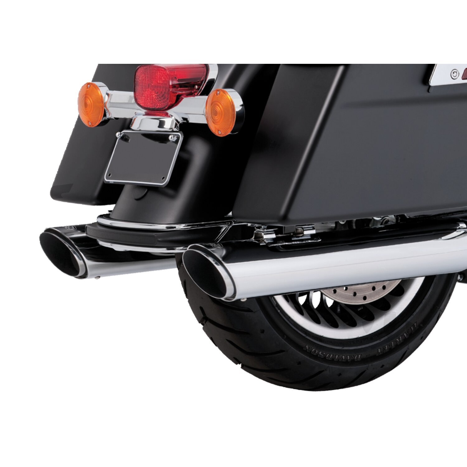 Vance & Hines, 4" Twin Slash Round slip-on mufflers