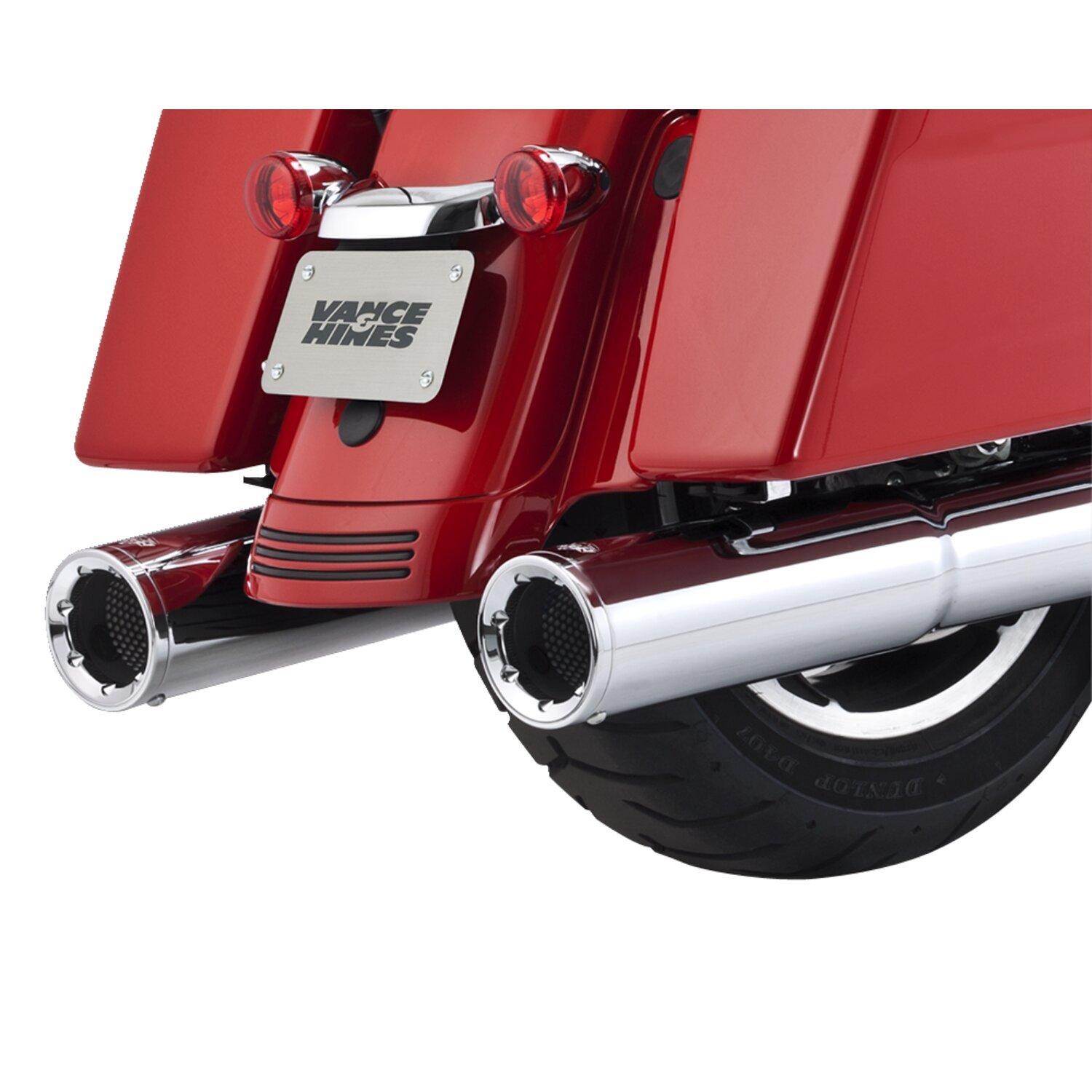 Vance & Hines, Hi-Output slip-on mufflers, Chrome