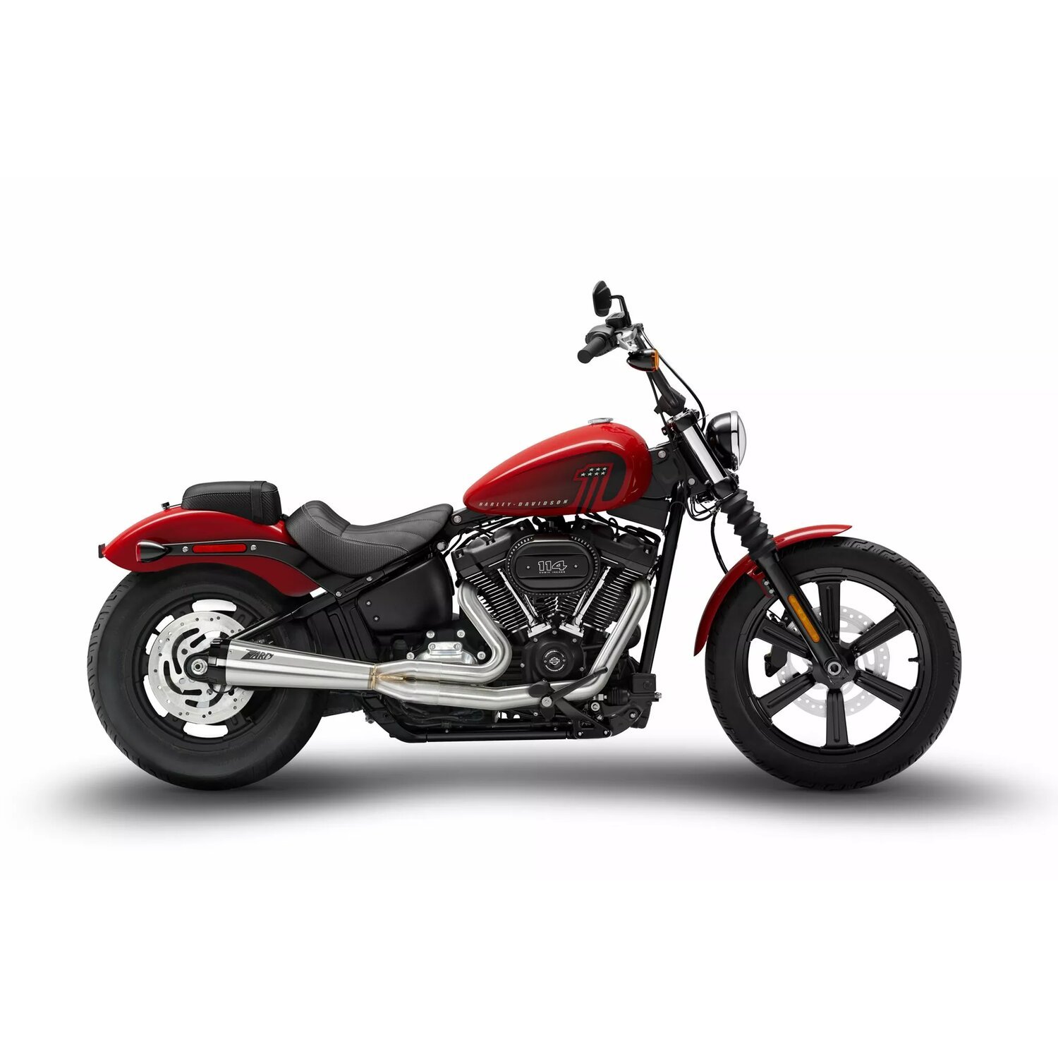 Zard, M8 Softail 2-1 Full kit exhaust system. Plain