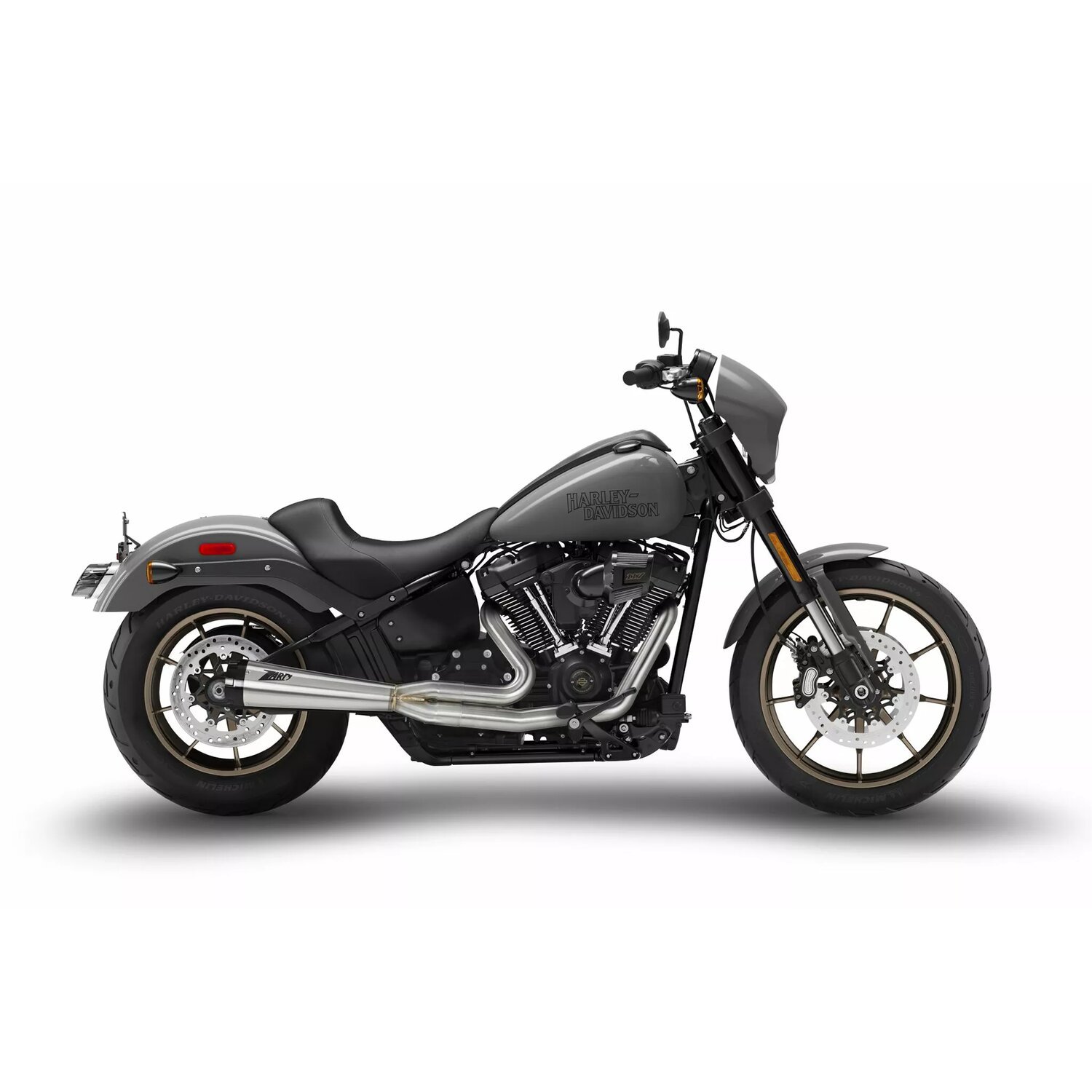 Zard, M8 Softail 2-1 Full kit exhaust system. Plain