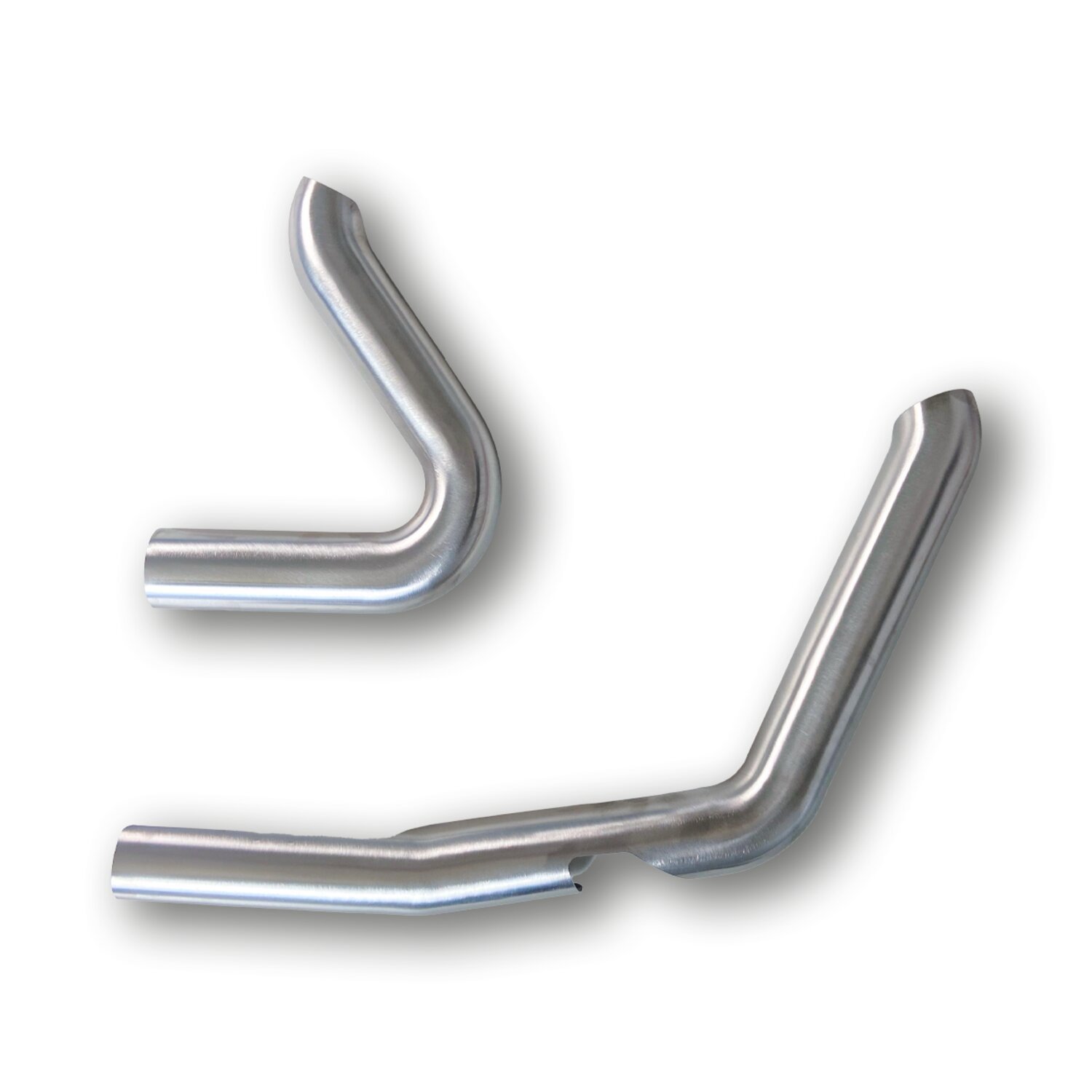 Zard, header heat shield set. Stainless, Polished