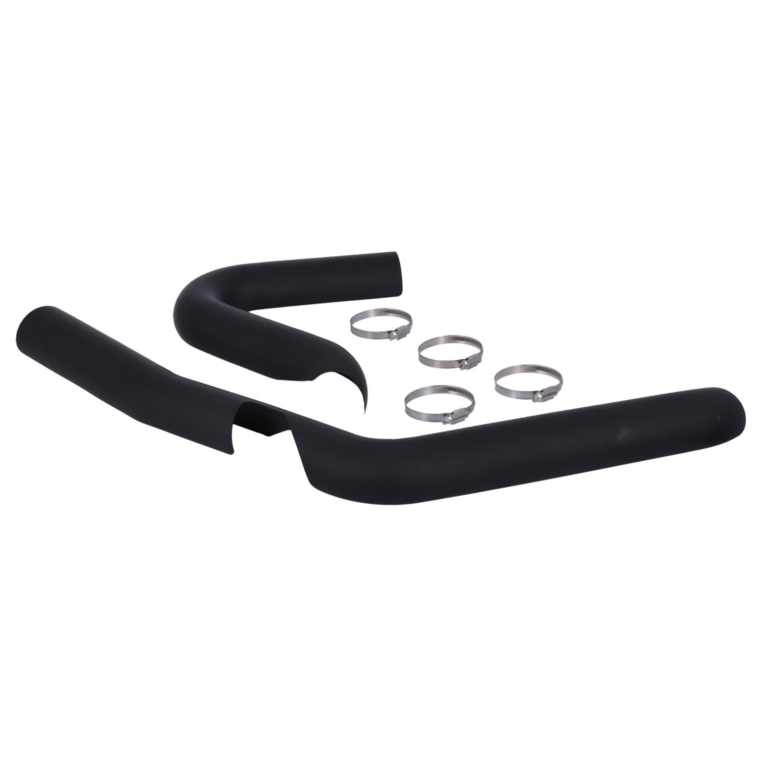 Zard, Header Heat Shield, Black, Matte