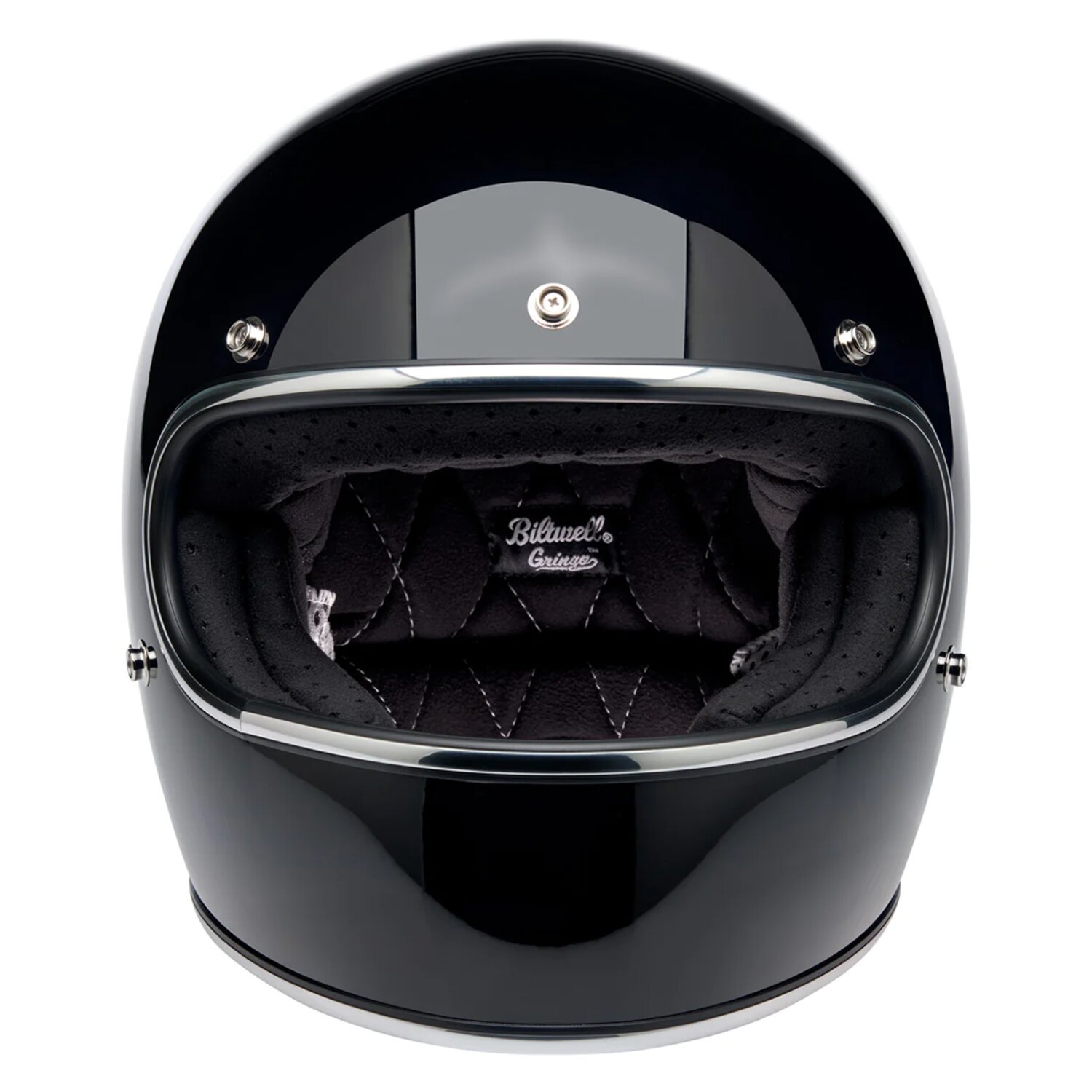 Biltwell Gringo helmet, Black, XS, Gloss