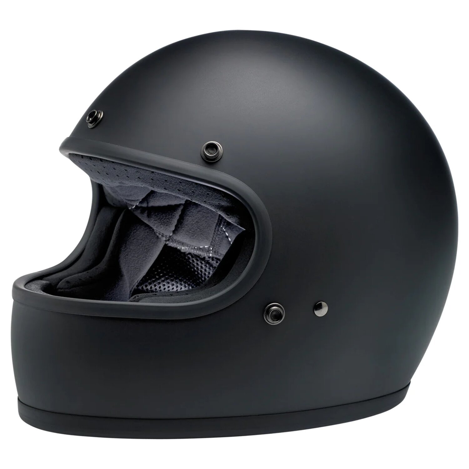 Biltwell Gringo helmet, Black, XL, flat