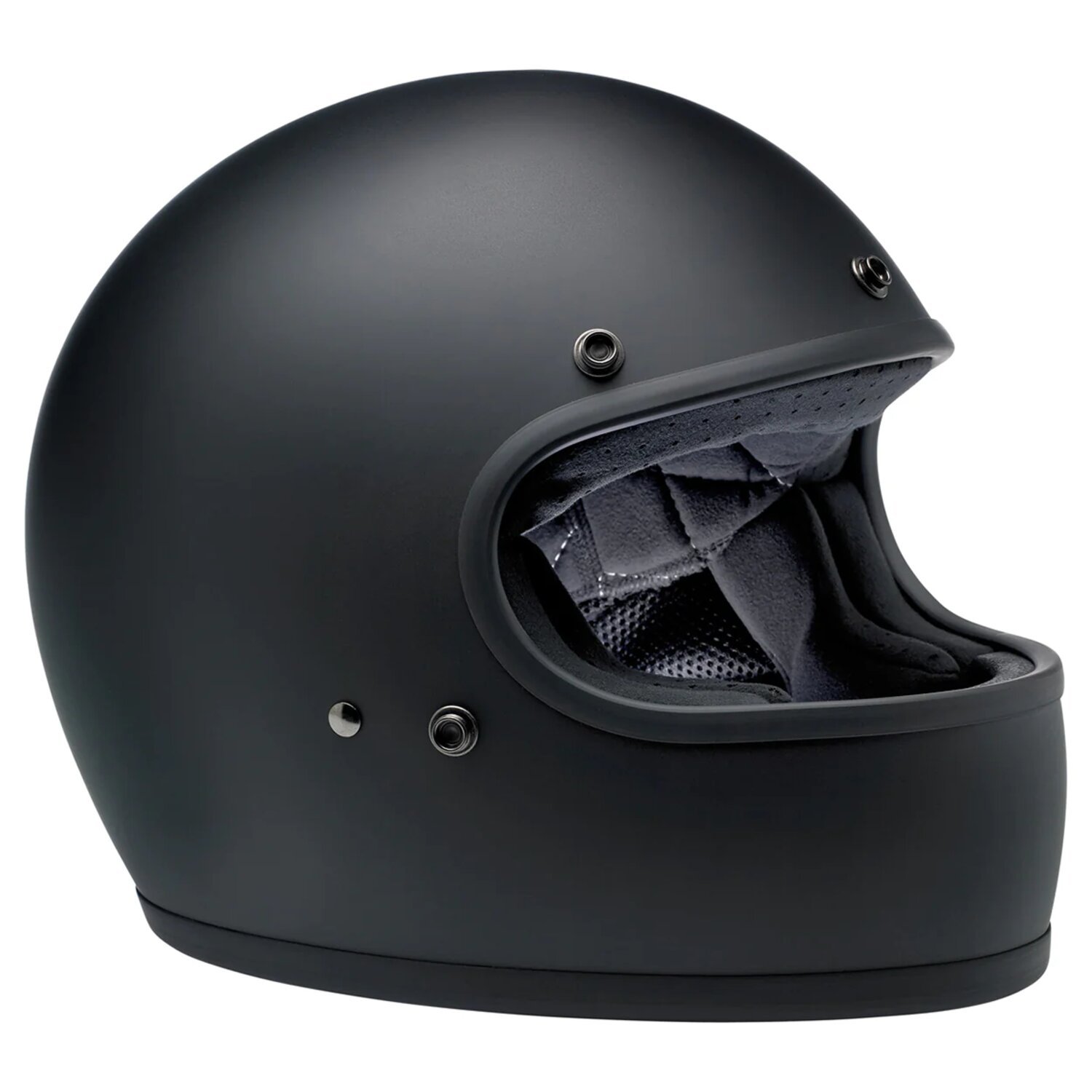 Biltwell Gringo helmet, Black, M, flat