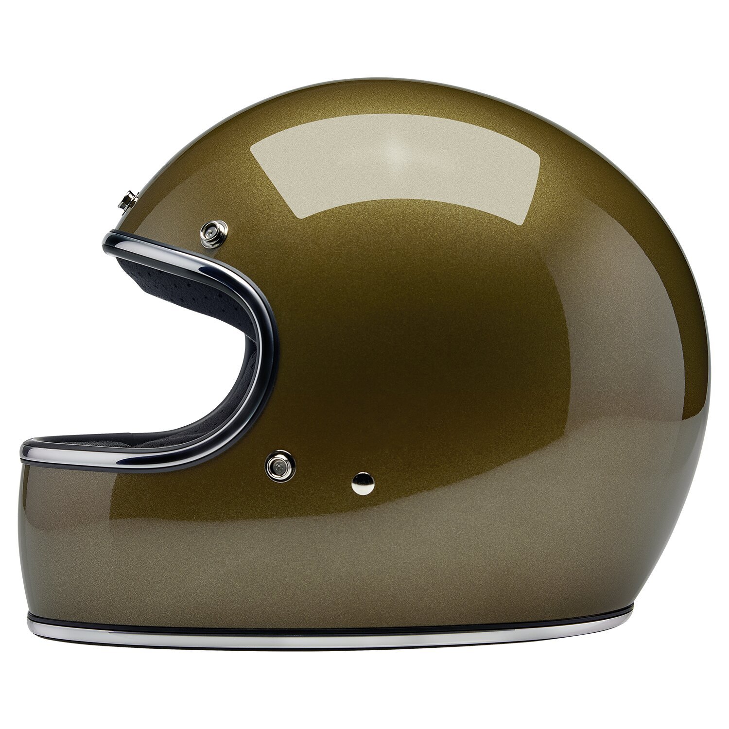 Biltwell Gringo helmet, ugly Gold, Gold, XS, Metallic