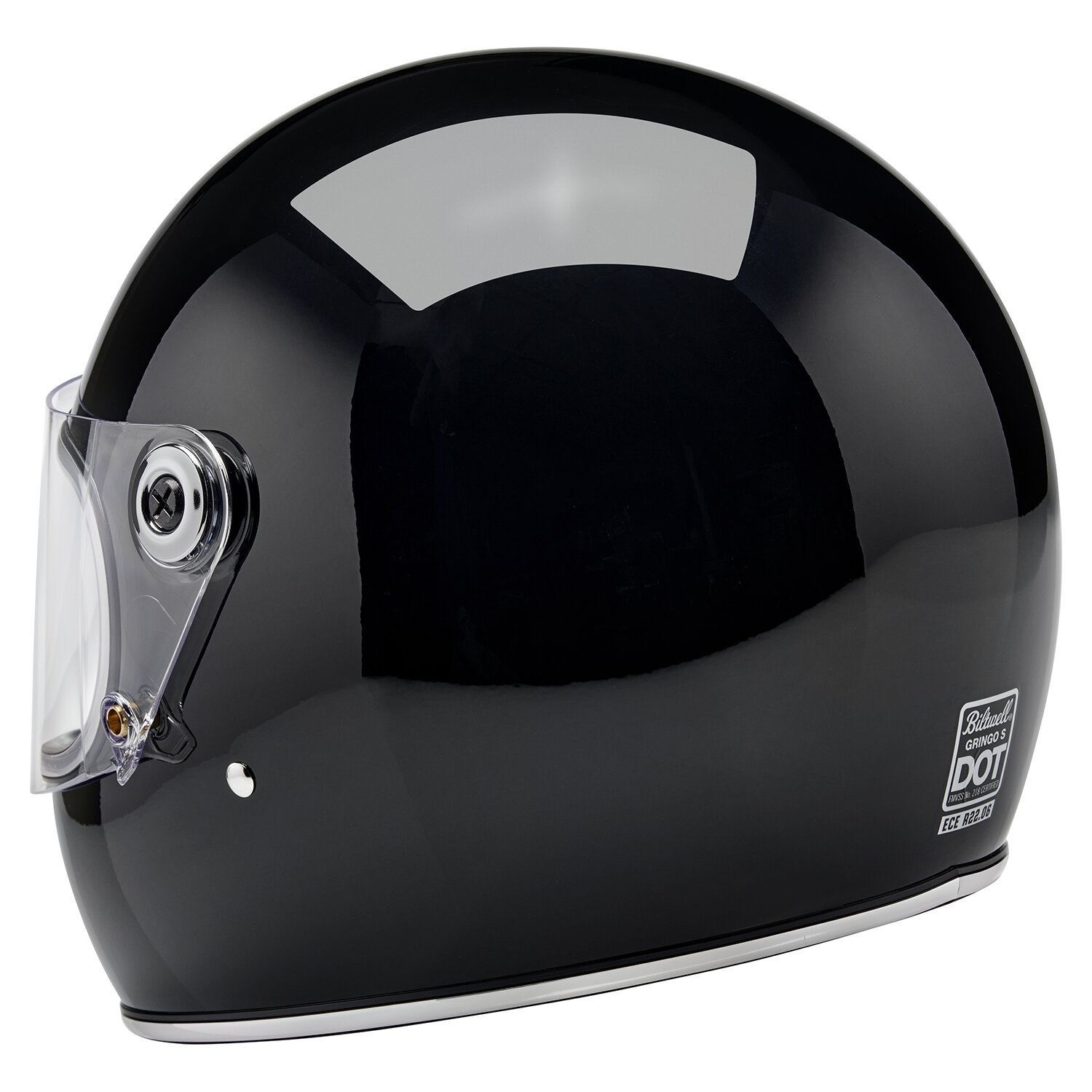 M — Biltwell Gringo S helmet gloss black, M