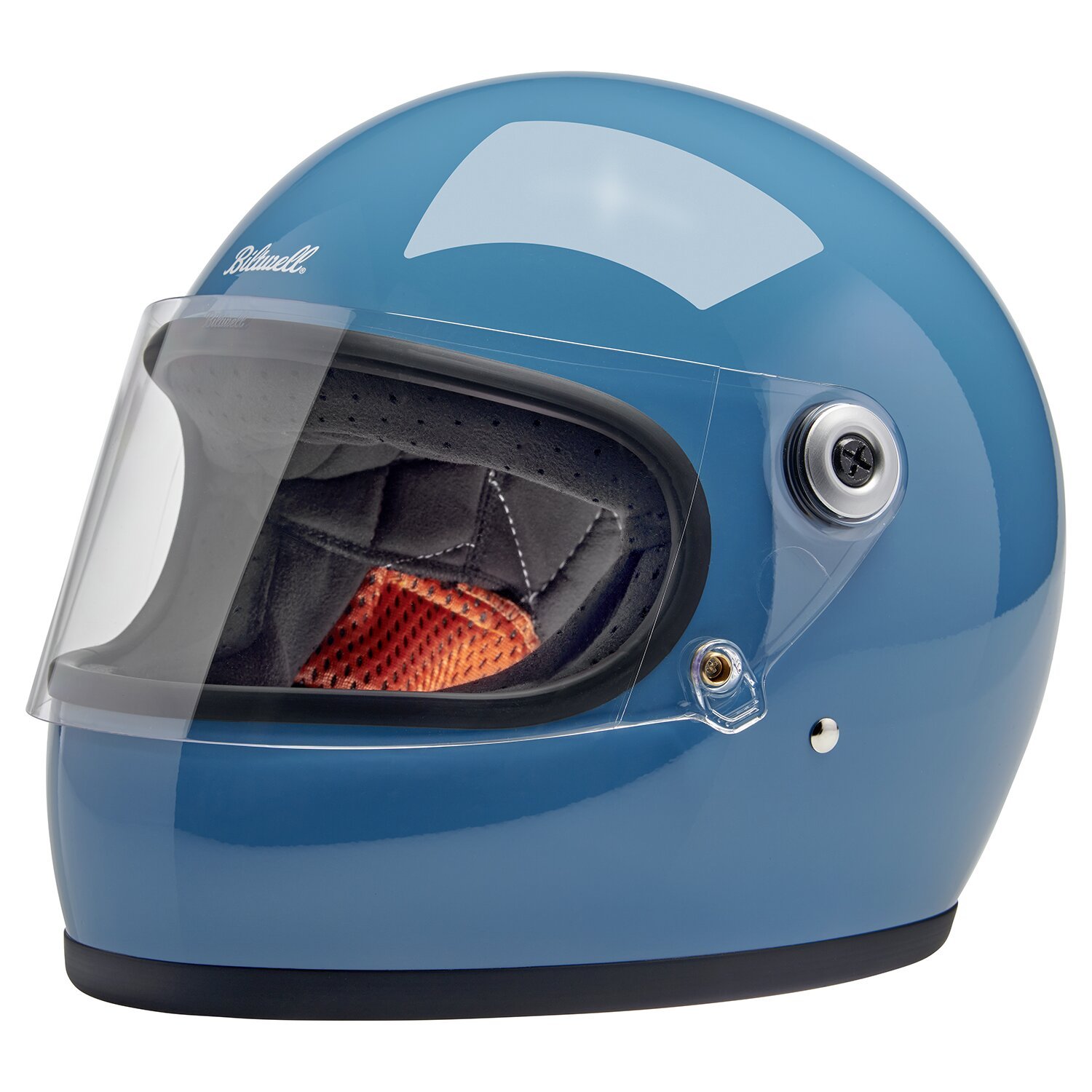 Biltwell Gringo S helmet dove, Blue, XS, Gloss