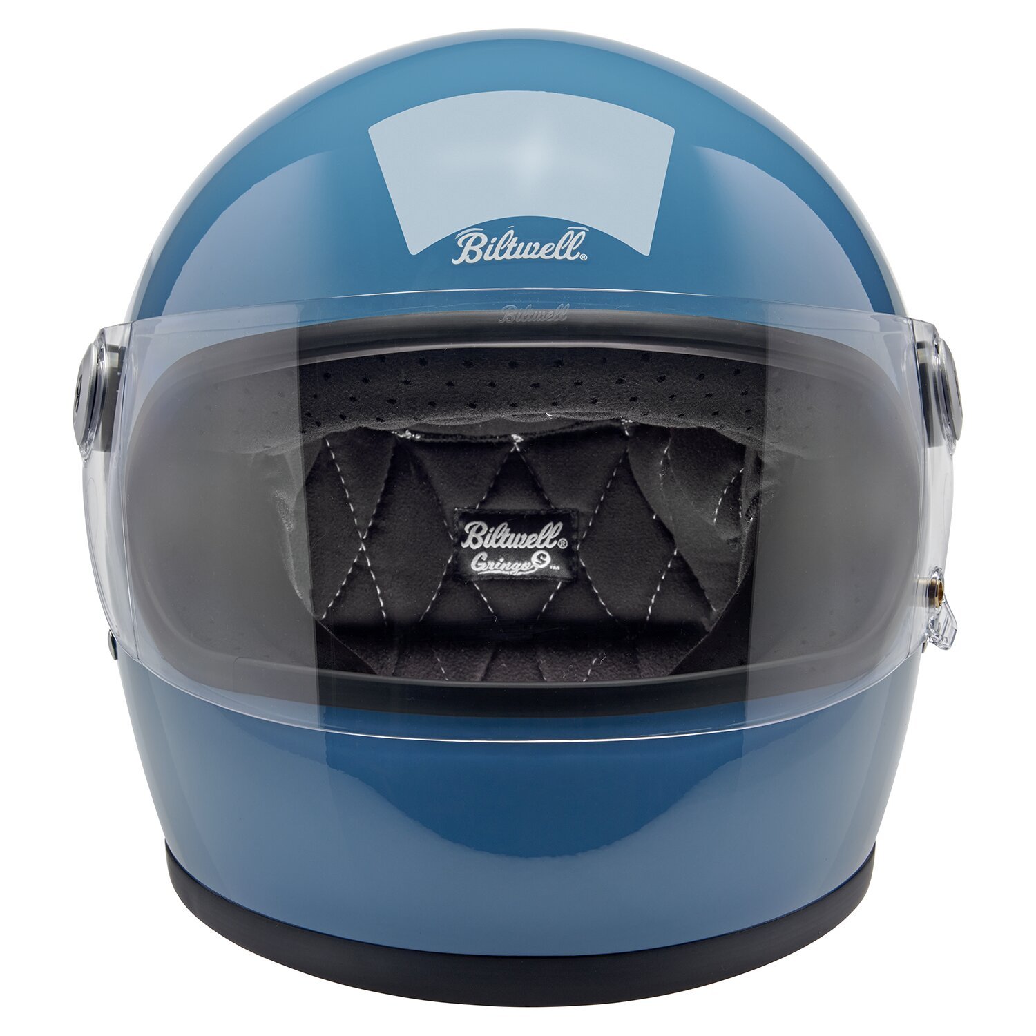 Biltwell Gringo S helmet dove, Blue, XS, Gloss