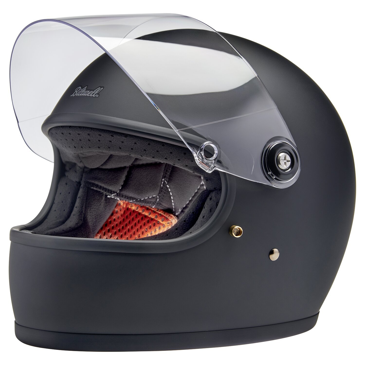 L — Biltwell Gringo S helmet flat black, Matte, L