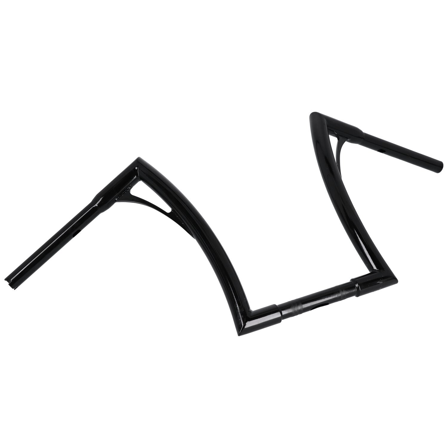 Kodlin, 1-1/4" Flow Bar. Tall, without brace, Black, Powder Coated