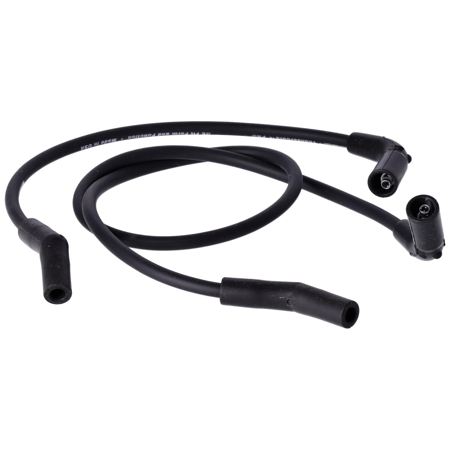 CVP, ThunderCore Pro spark plug wire set, Black