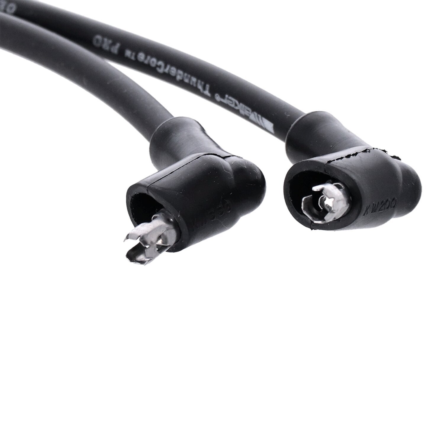 CVP, ThunderCore Pro spark plug wire set, Black