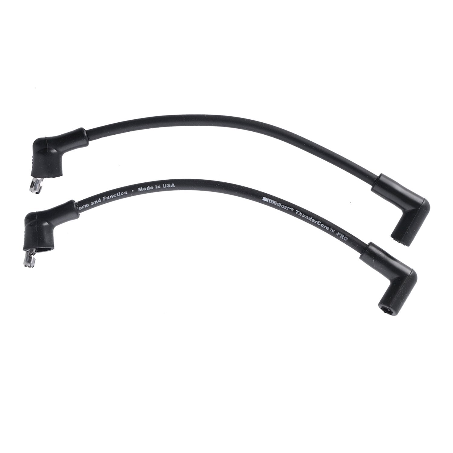 CVP, ThunderCore Pro spark plug wire set, Black