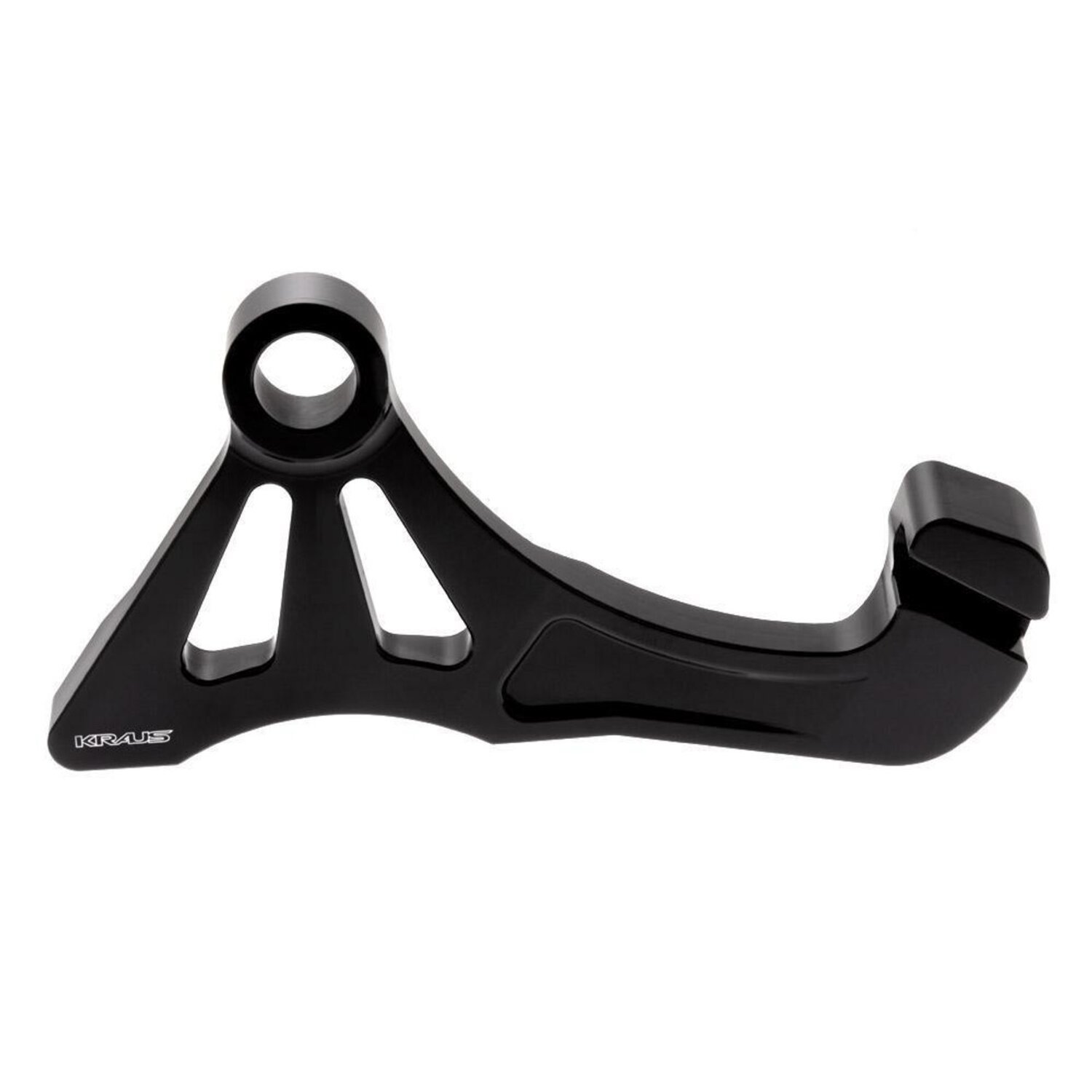 Kraus, rear radial caliper mount, Black