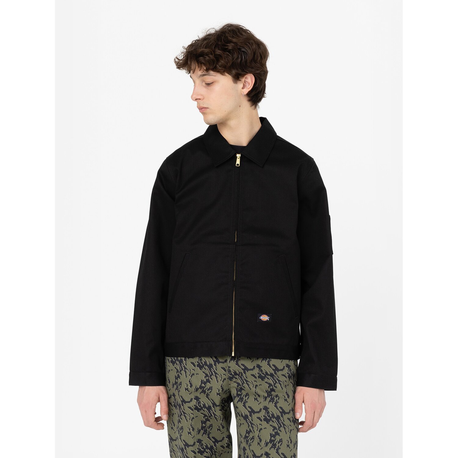 Dickies Unlined Eisenhower jacket, Black, S