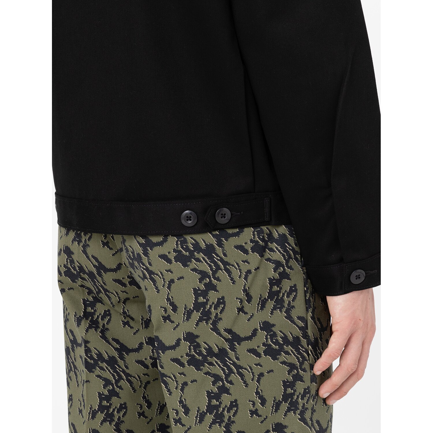 Dickies Unlined Eisenhower jacket, Black, S