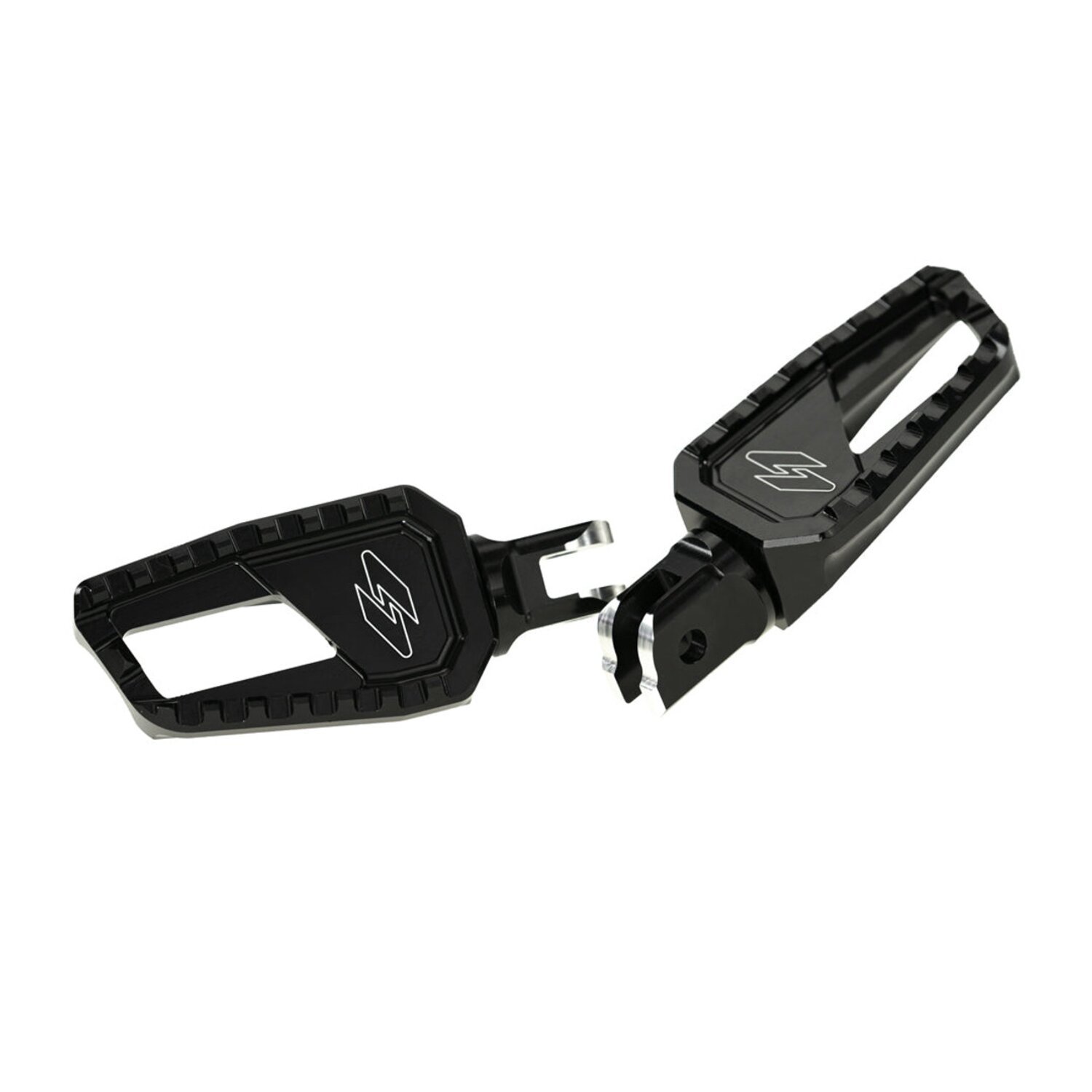 Kraus, Apex Edge Rider Pegs, Black, Matte