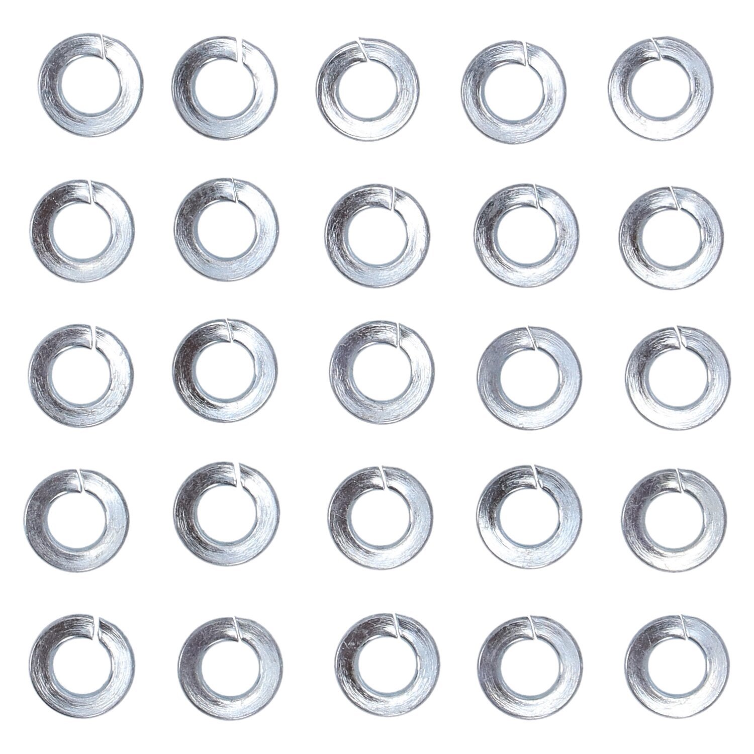 Zinc lockwasher, 3/8 inch - 25 pack, Silver