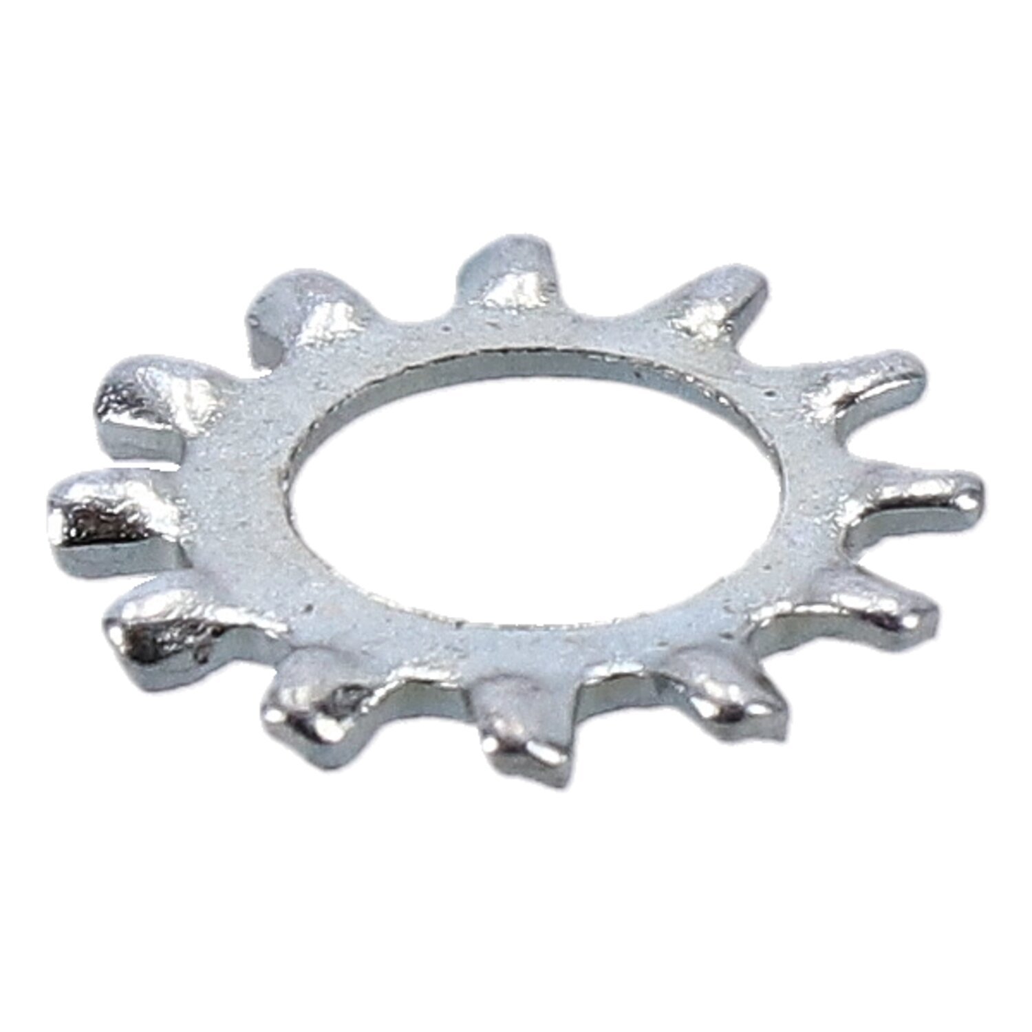 Zinc ext. lockwasher, 1/4 inch - 25 pack, Silver