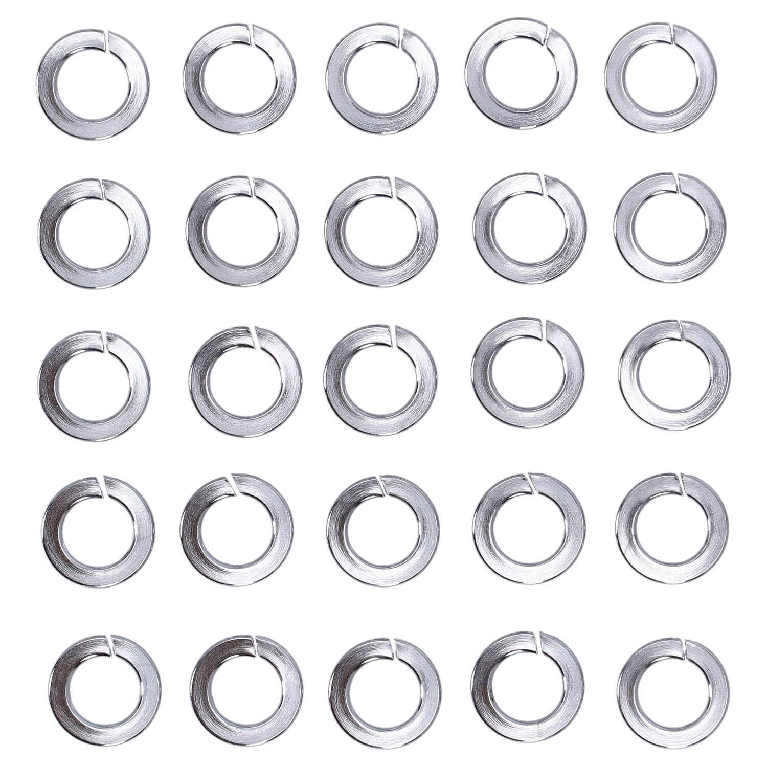 Chrome lock washers M10 - 25 pack