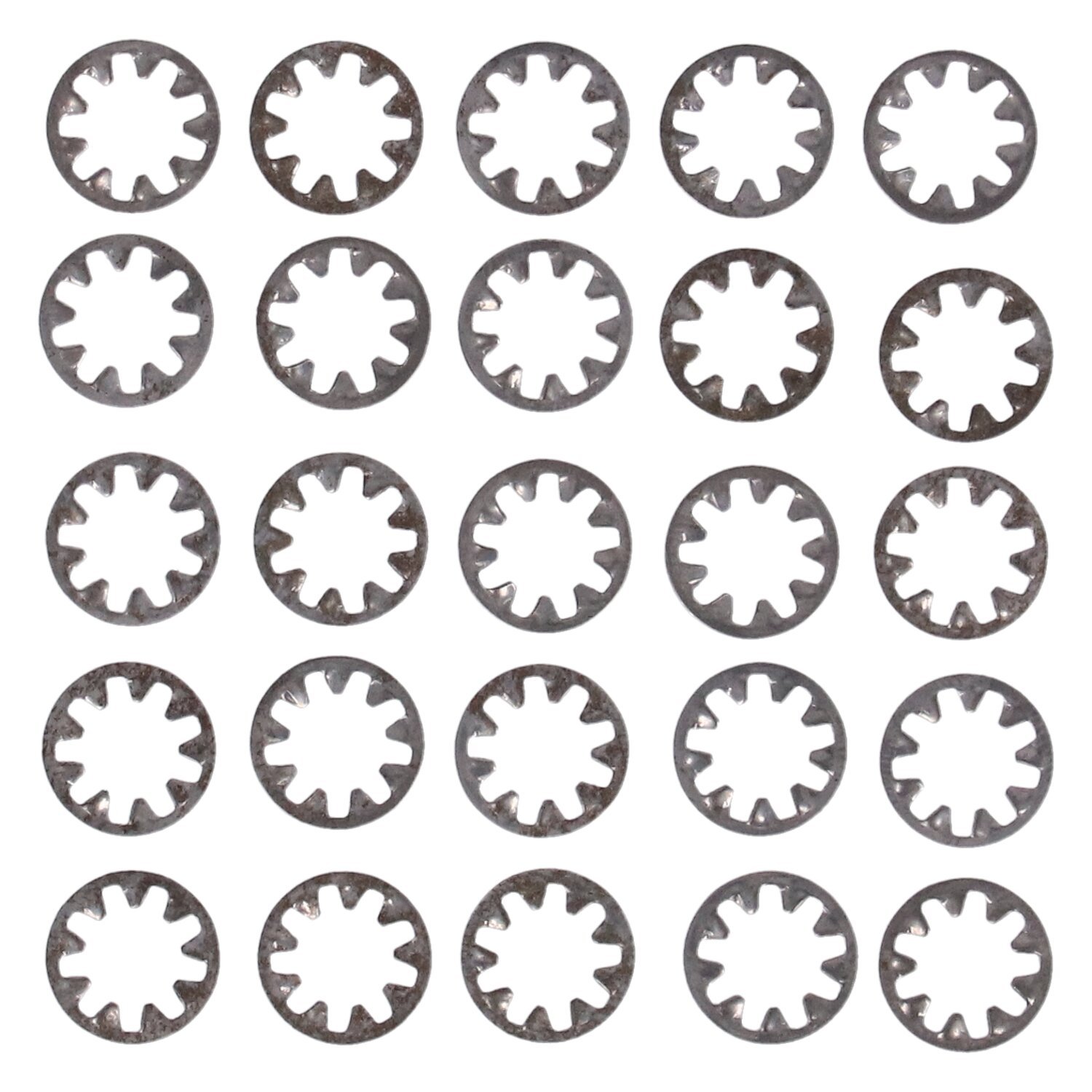 Ss int. lockwasher, #4-25 pack