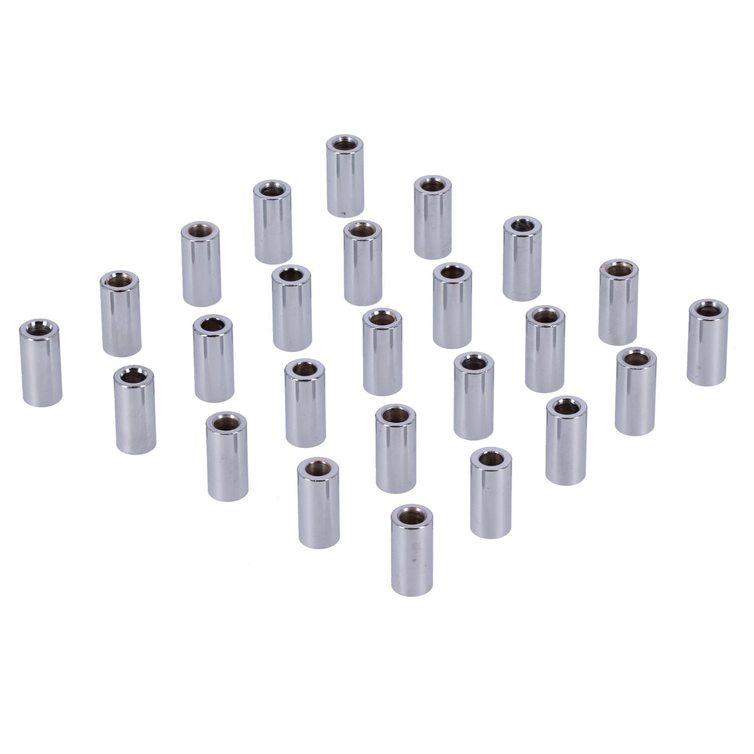 Chrome spacers - 25 pack, Silver