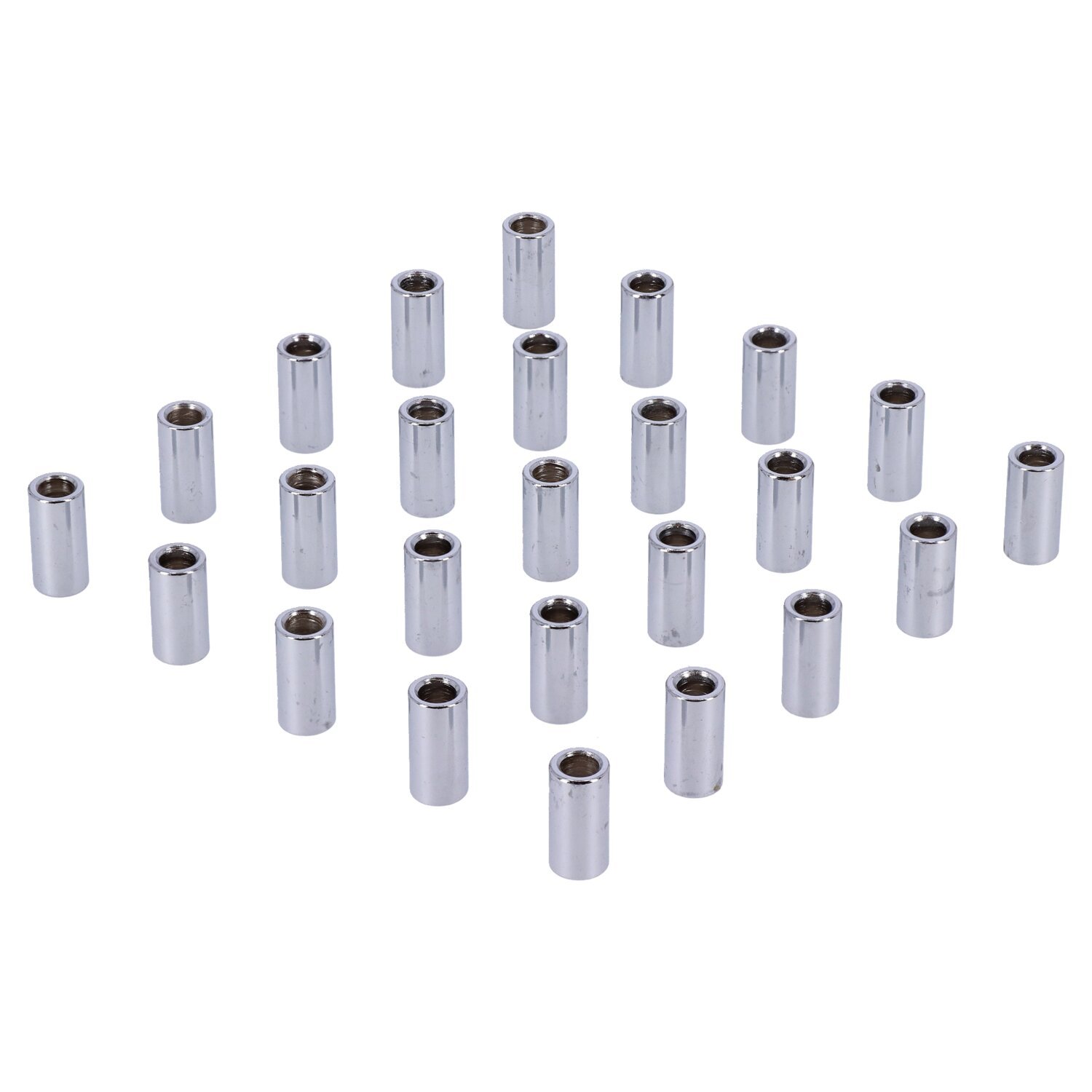 Chrome spacers - 25 pack, Silver