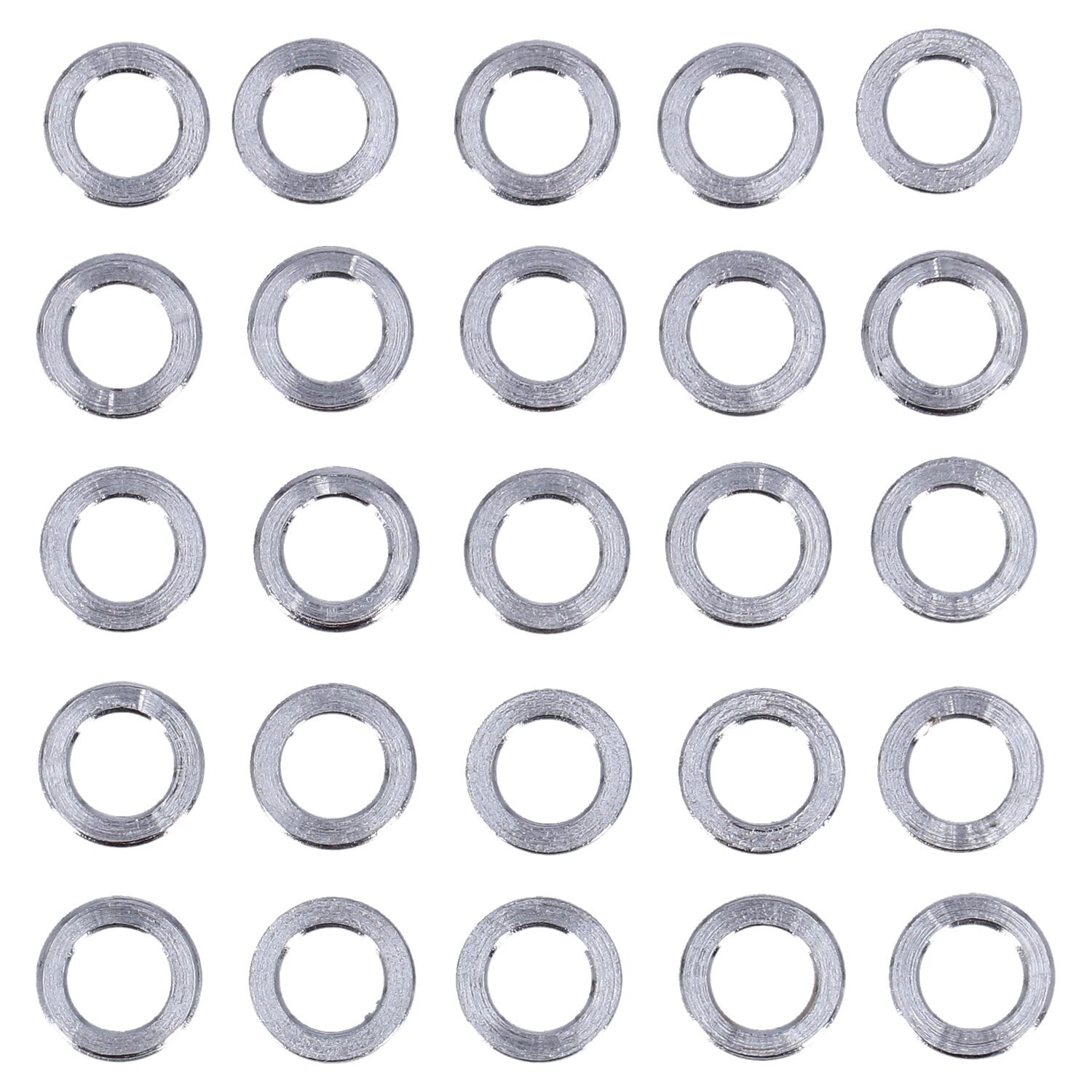 Chrome washer - 25 pack, Silver