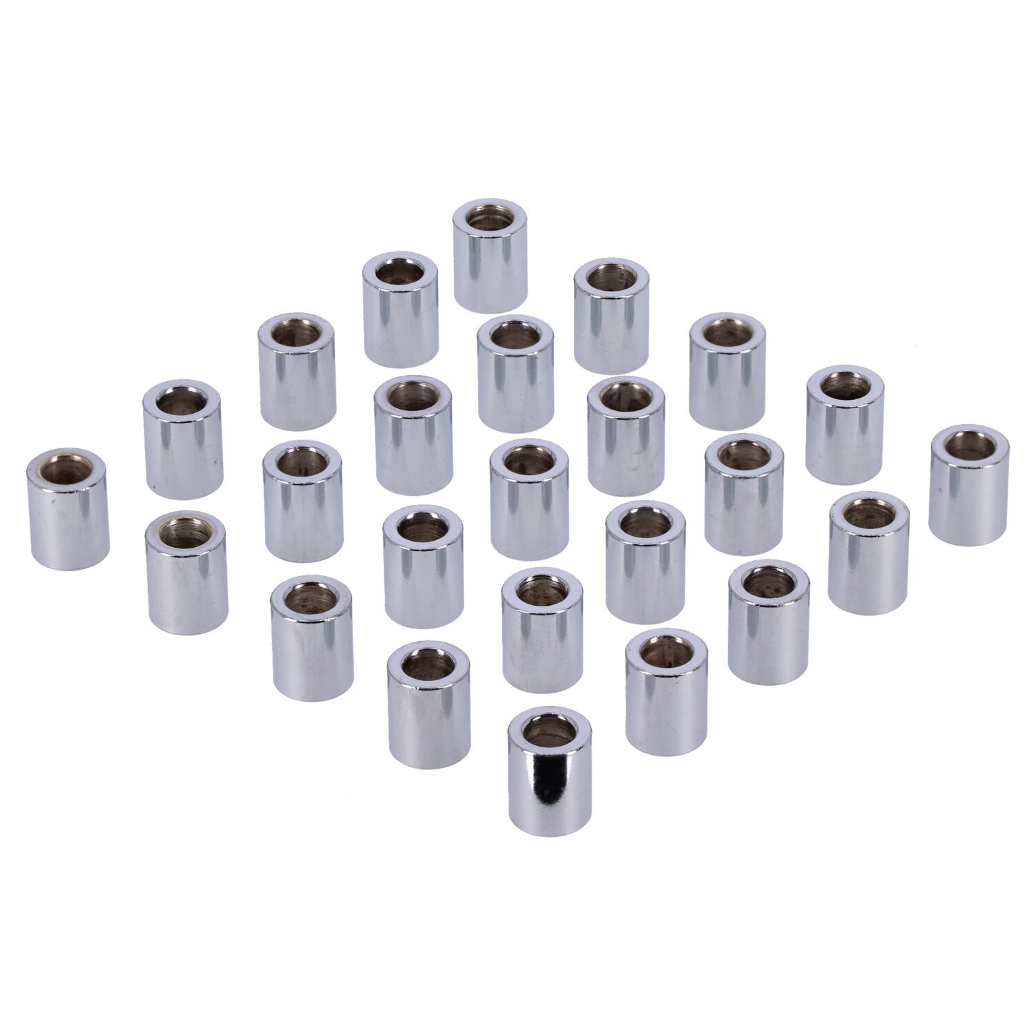 Chrome spacers - 25 pack