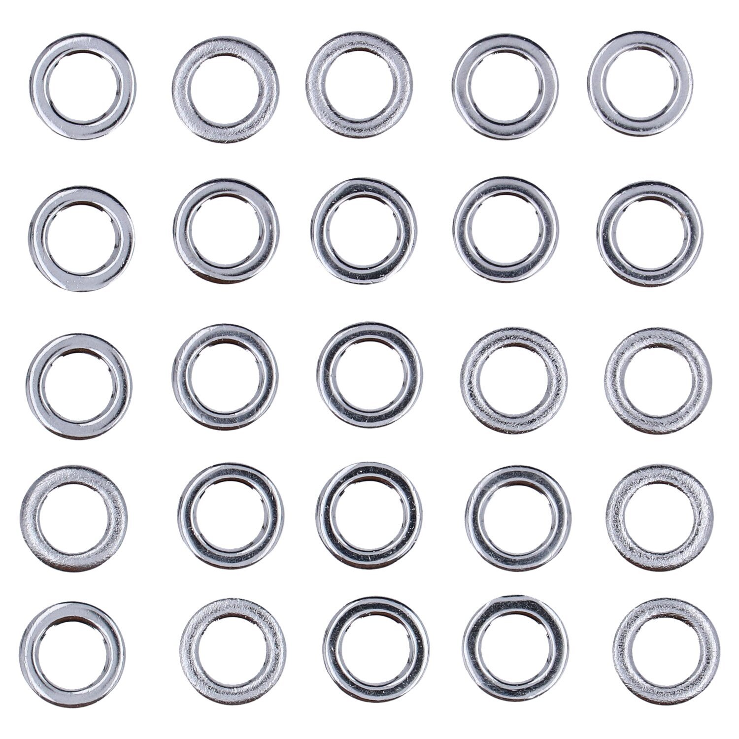 Head bolt/cyl.base washer, chrome - 25 pack