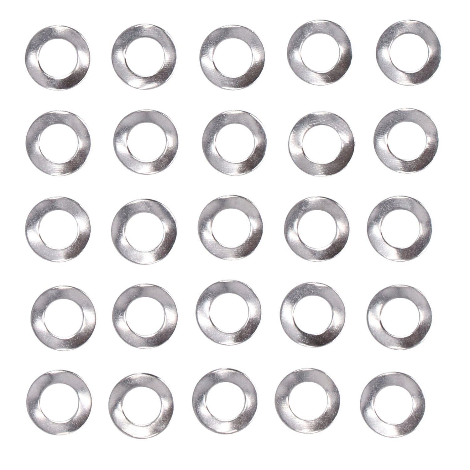 Stainless wave washers M6 - 25 pack